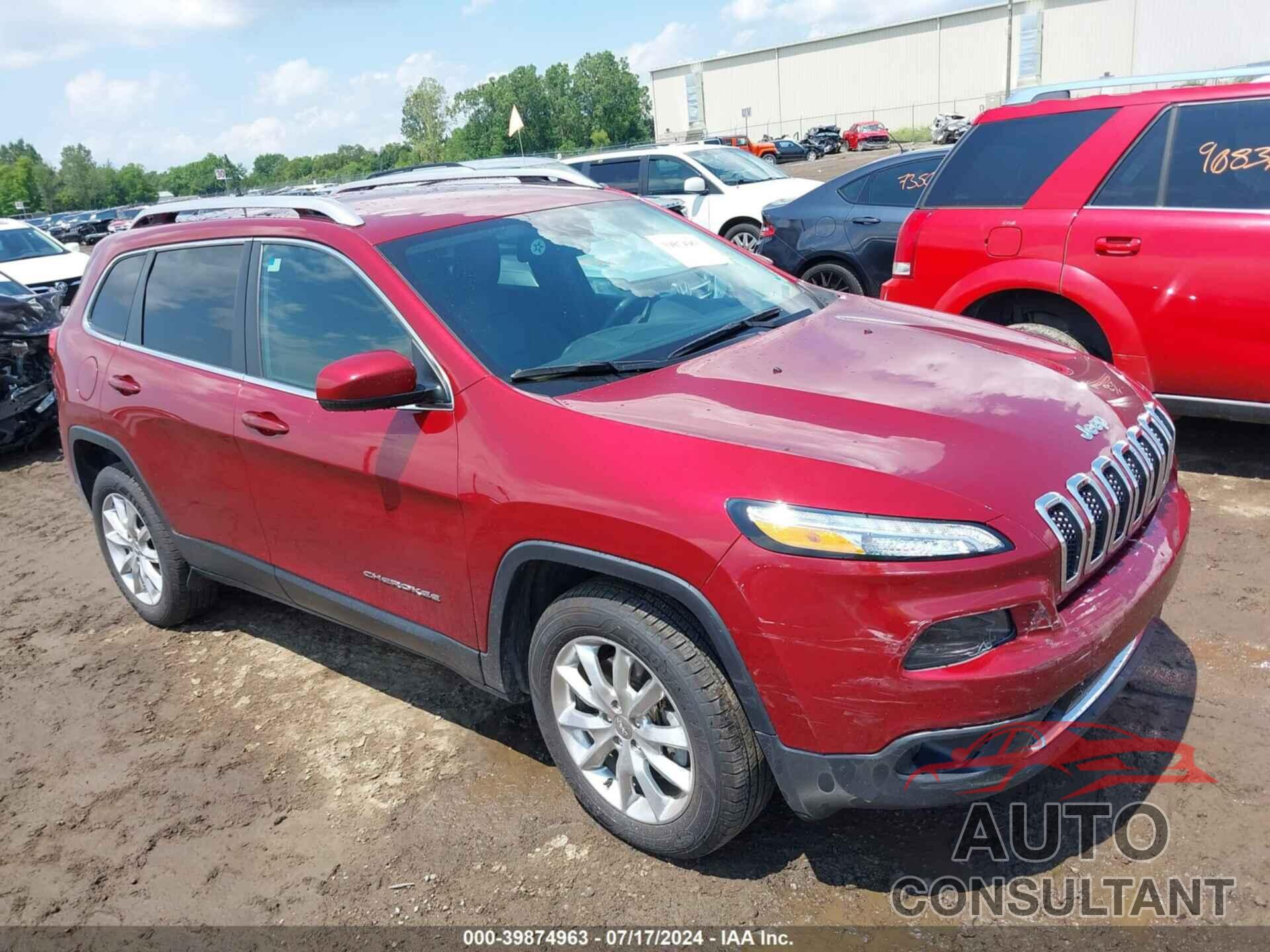 JEEP CHEROKEE 2016 - 1C4PJMDS3GW271320