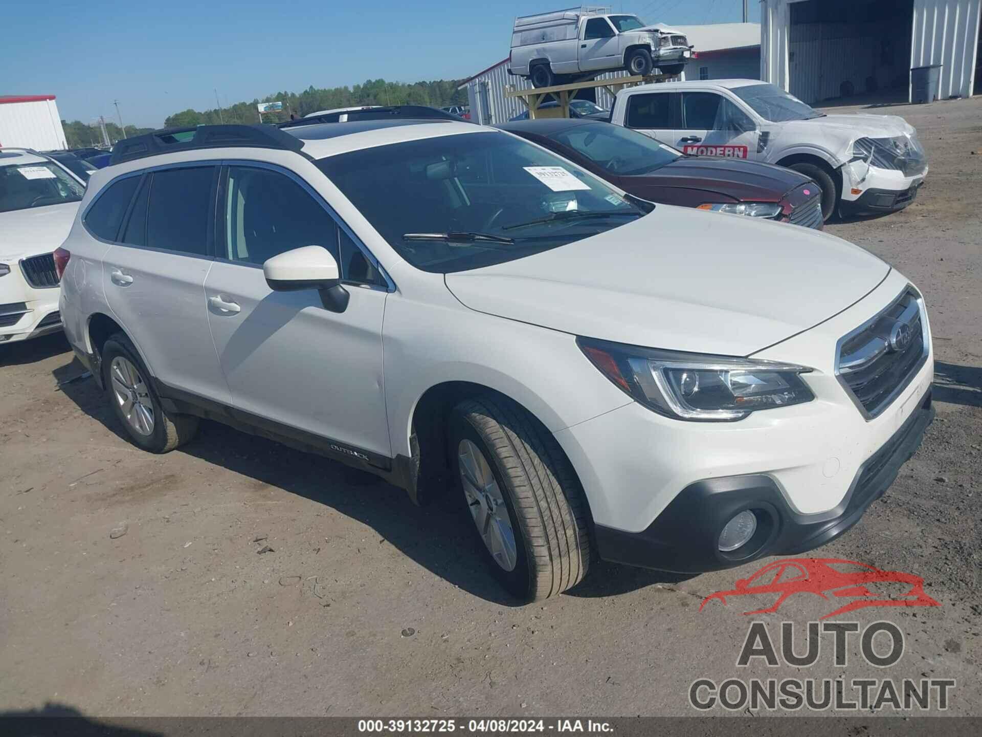 SUBARU OUTBACK 2018 - 4S4BSADC0J3247785