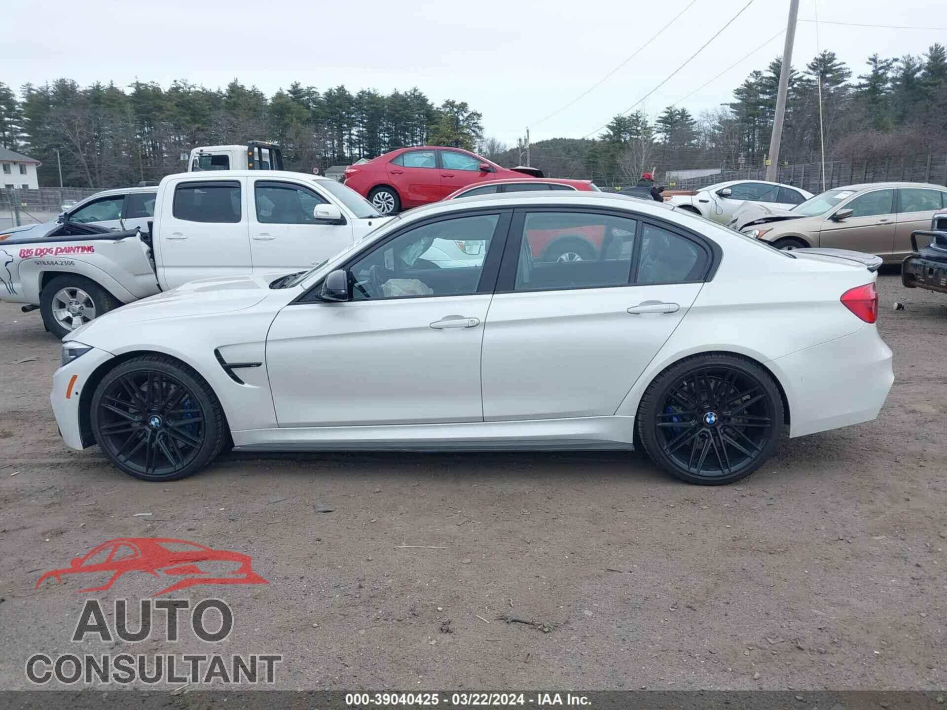 BMW M3 2018 - WBS8M9C59J5K99021