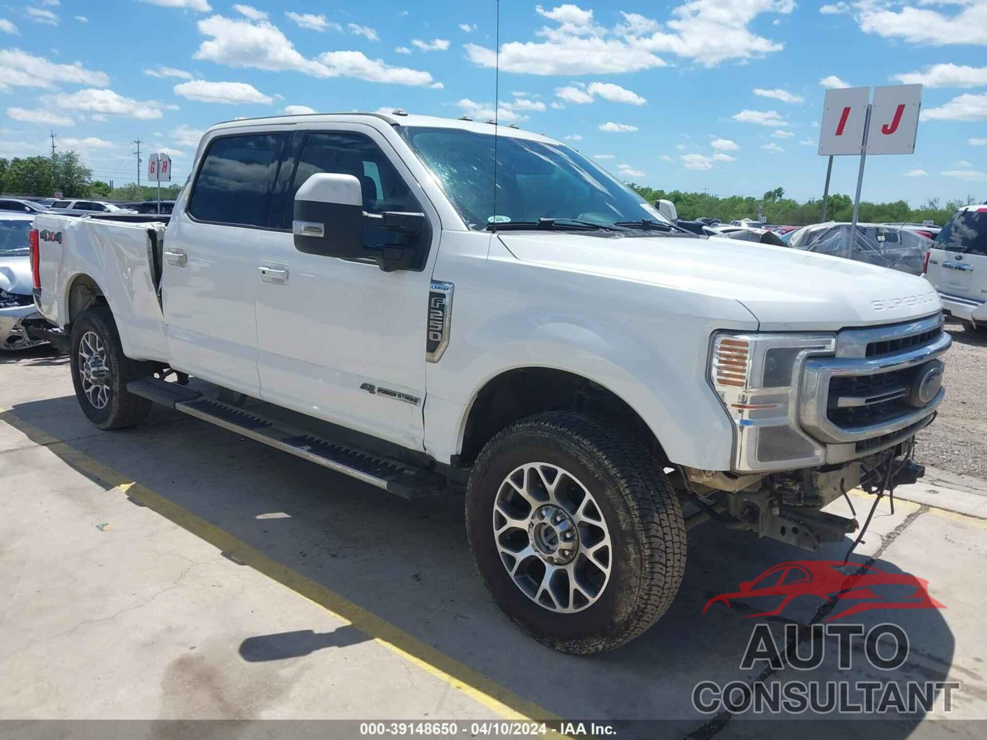 FORD F-250 2021 - 1FT8W2BT8MEC03330