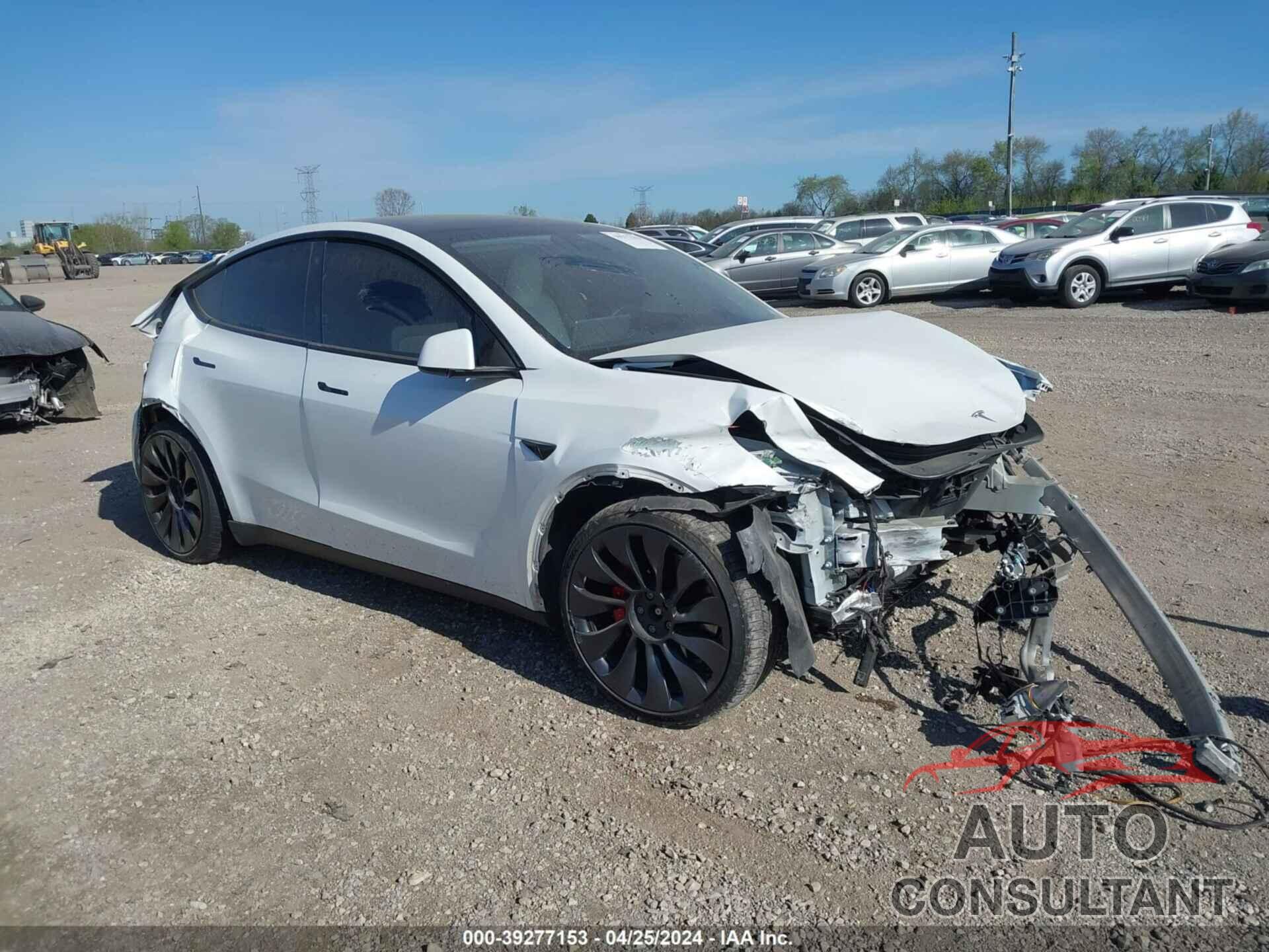 TESLA MODEL Y 2022 - 7SAYGDEF5NF504994