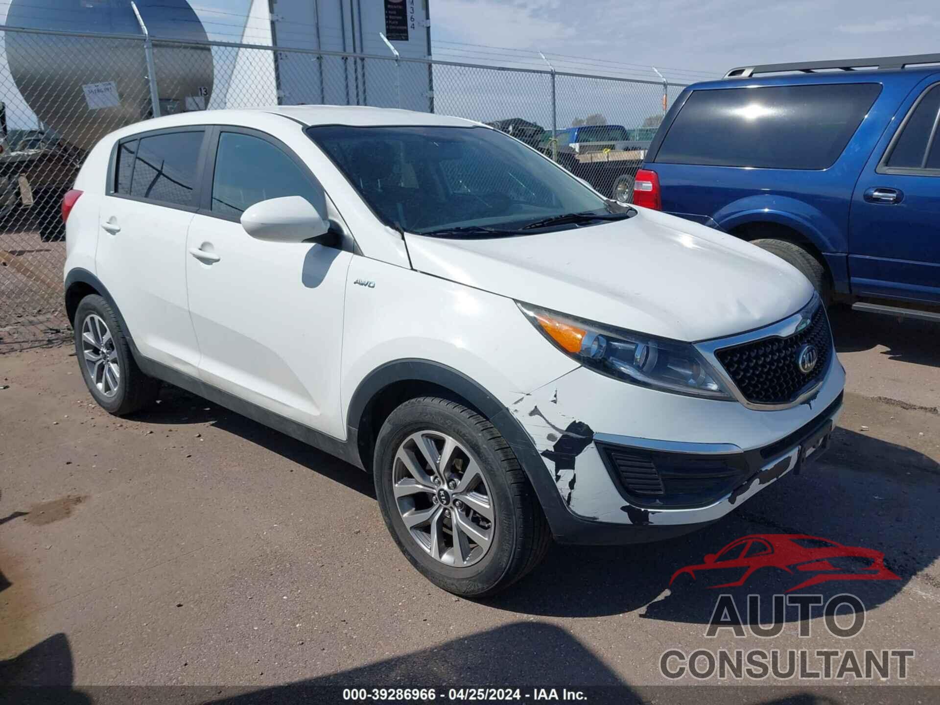 KIA SPORTAGE 2016 - KNDPBCACXG7868298