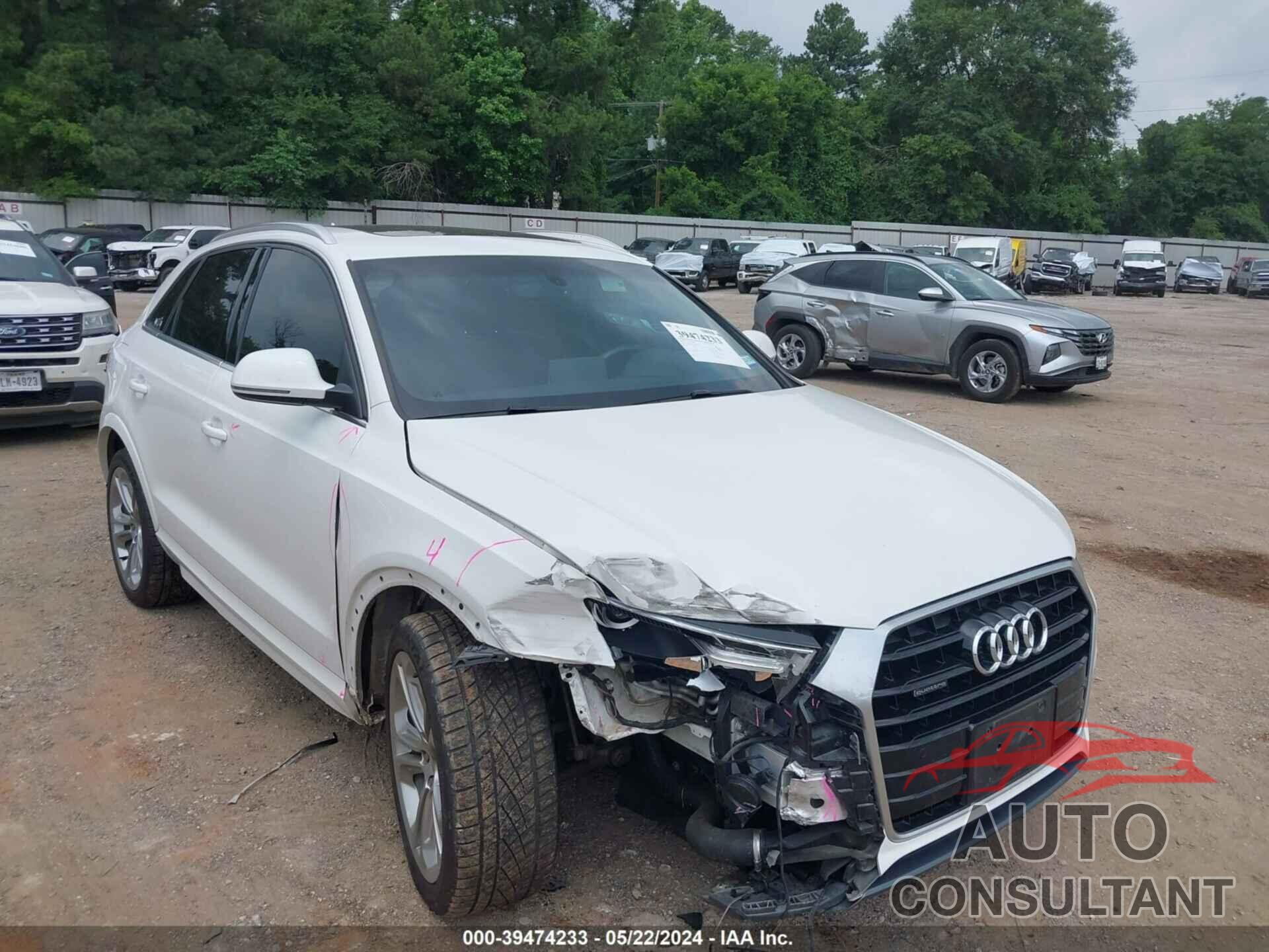 AUDI Q3 2017 - WA1JCCFSXHR008873