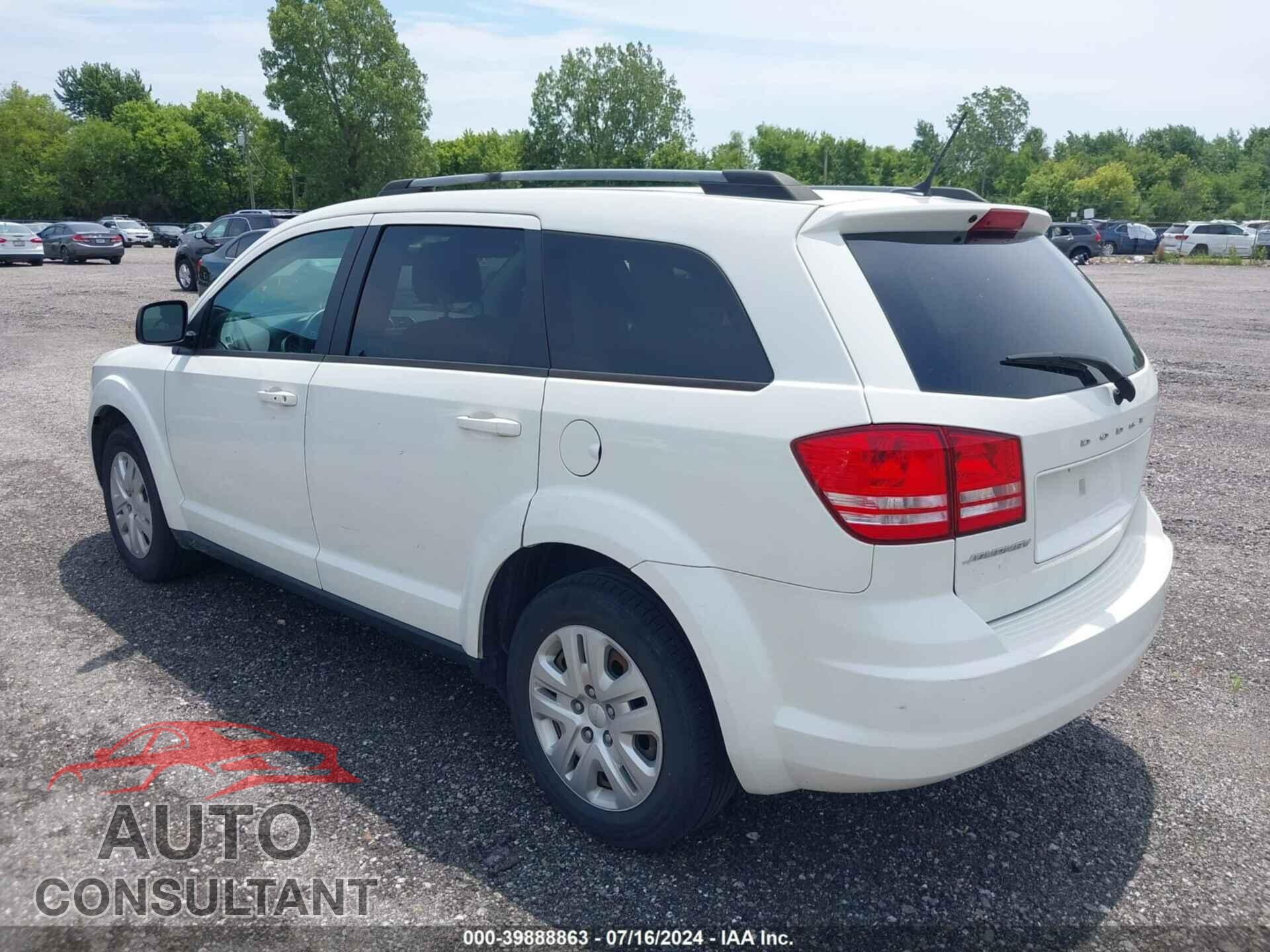 DODGE JOURNEY 2017 - 3C4PDCAB3HT614849