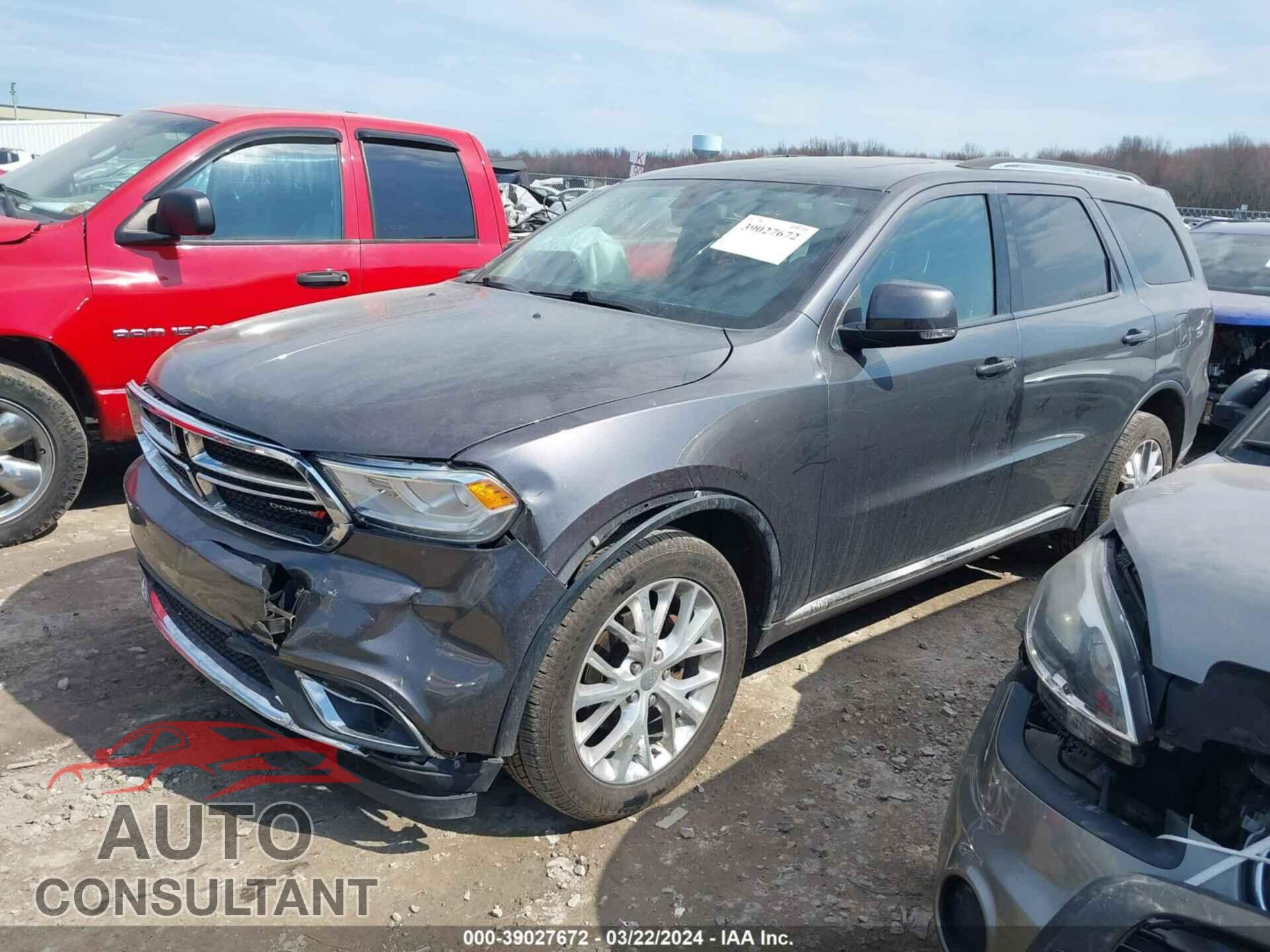 DODGE DURANGO 2016 - 1C4RDJDGXGC362449