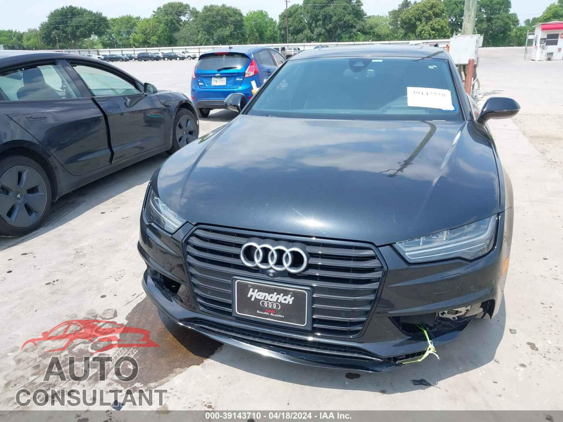 AUDI A7 2016 - WAU2GAFC8GN187123