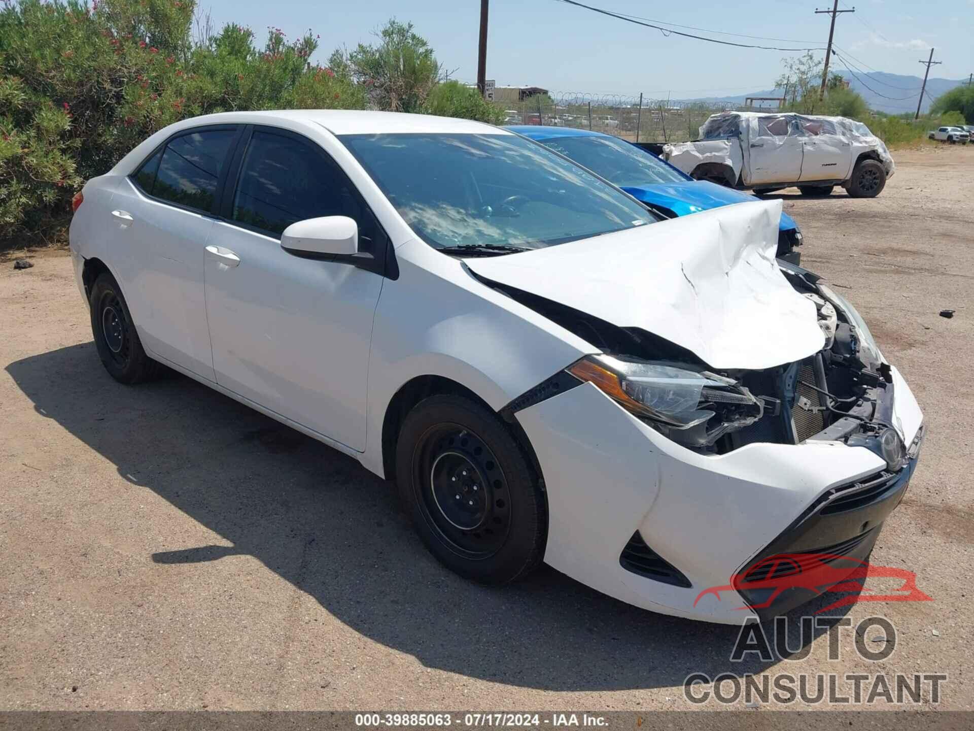 TOYOTA COROLLA 2018 - 2T1BURHE2JC974782
