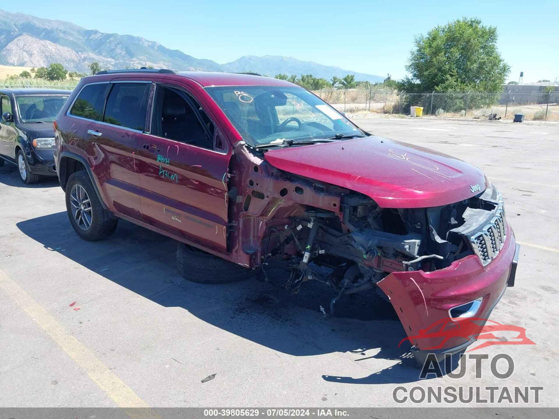 JEEP GRAND CHEROKEE 2017 - 1C4RJFBG9HC830598