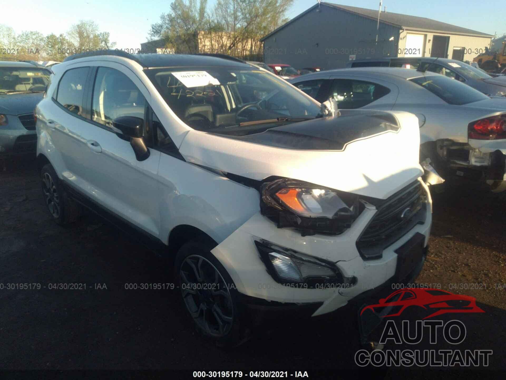 FORD ECOSPORT 2019 - MAJ6S3JL6KC254527