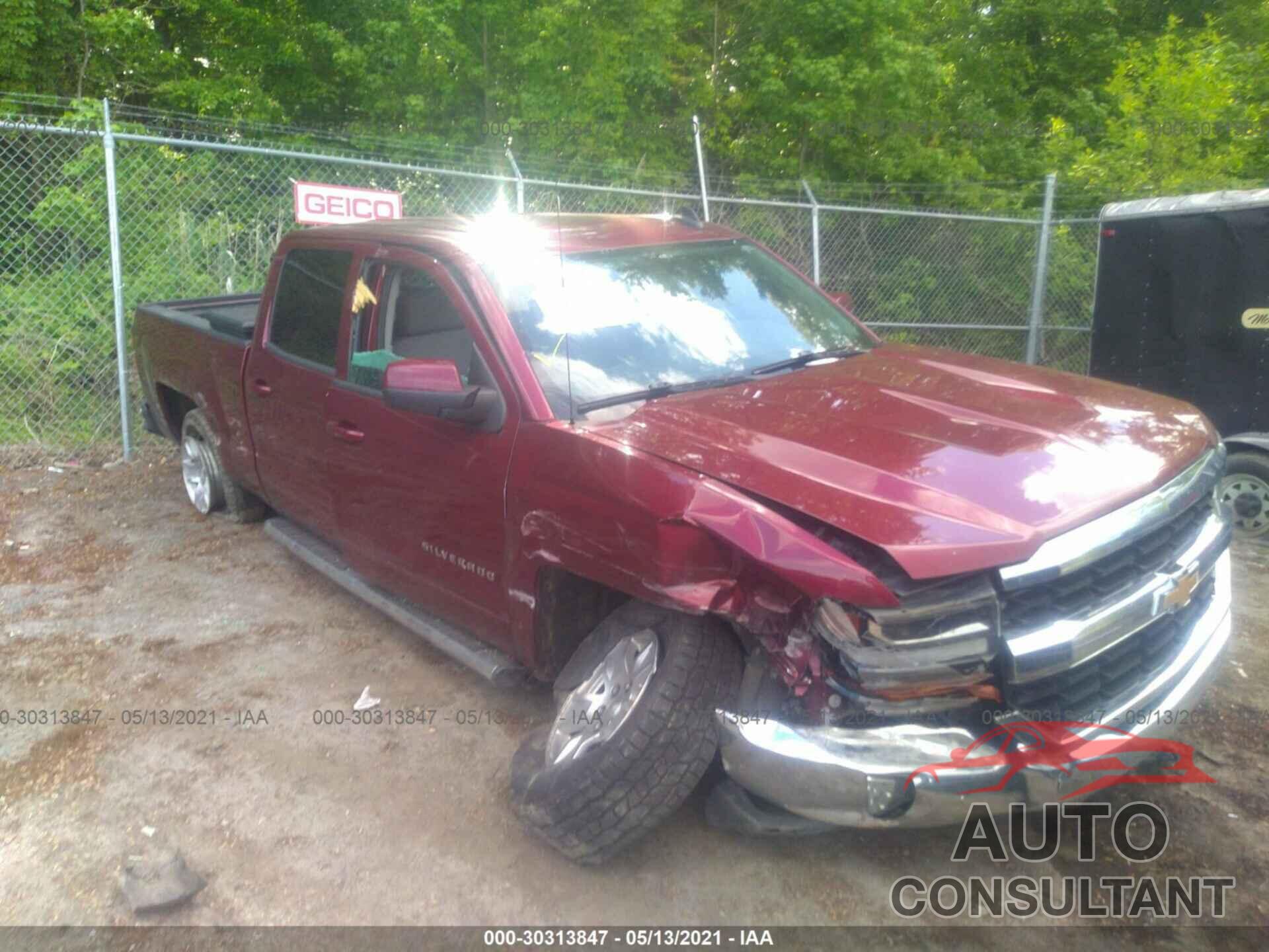 CHEVROLET SILVERADO 1500 2016 - 3GCPCREC2GG153661