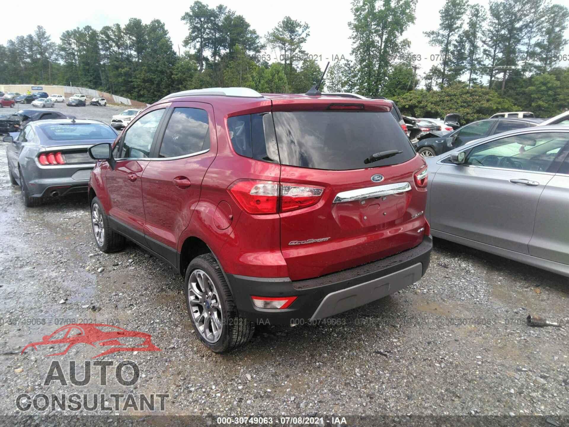 FORD ECOSPORT 2021 - MAJ6S3KLXMC411722