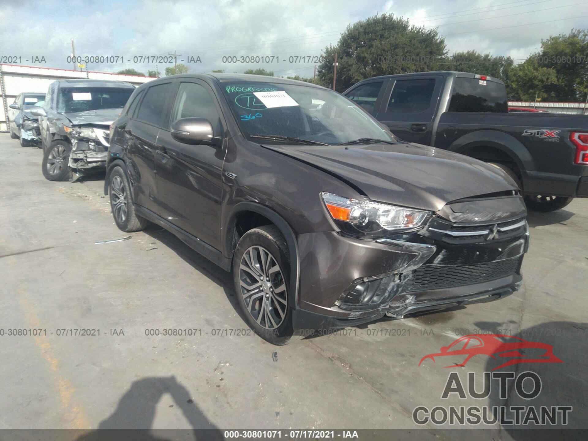 MITSUBISHI OUTLANDER SPORT 2018 - JA4AP3AU8JZ031166