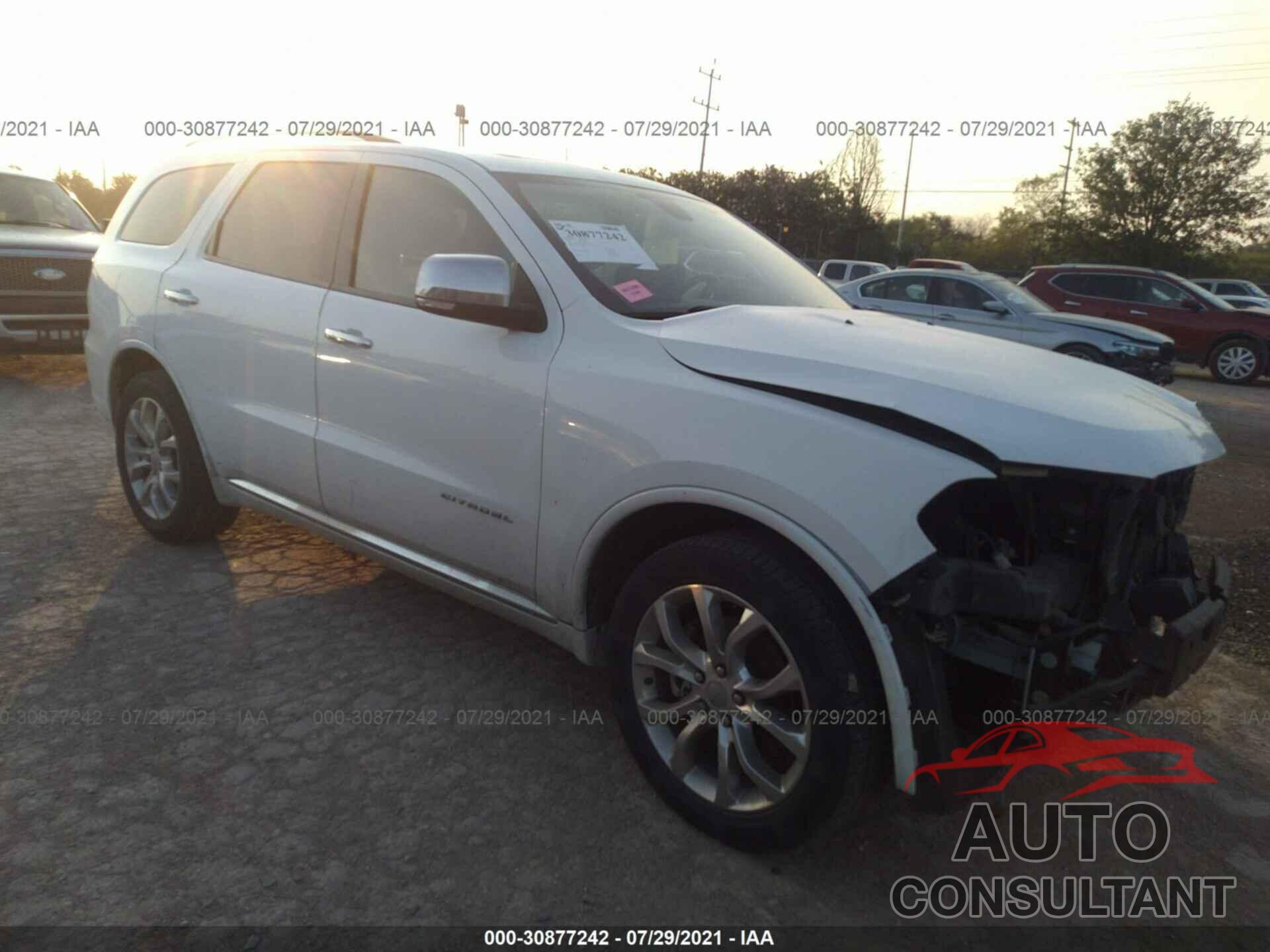 DODGE DURANGO 2017 - 1C4RDHEGXHC652277