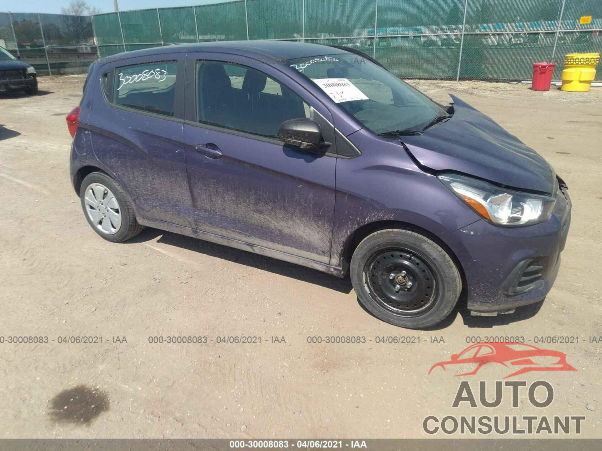 CHEVROLET SPARK 2017 - KL8CB6SA4HC736667