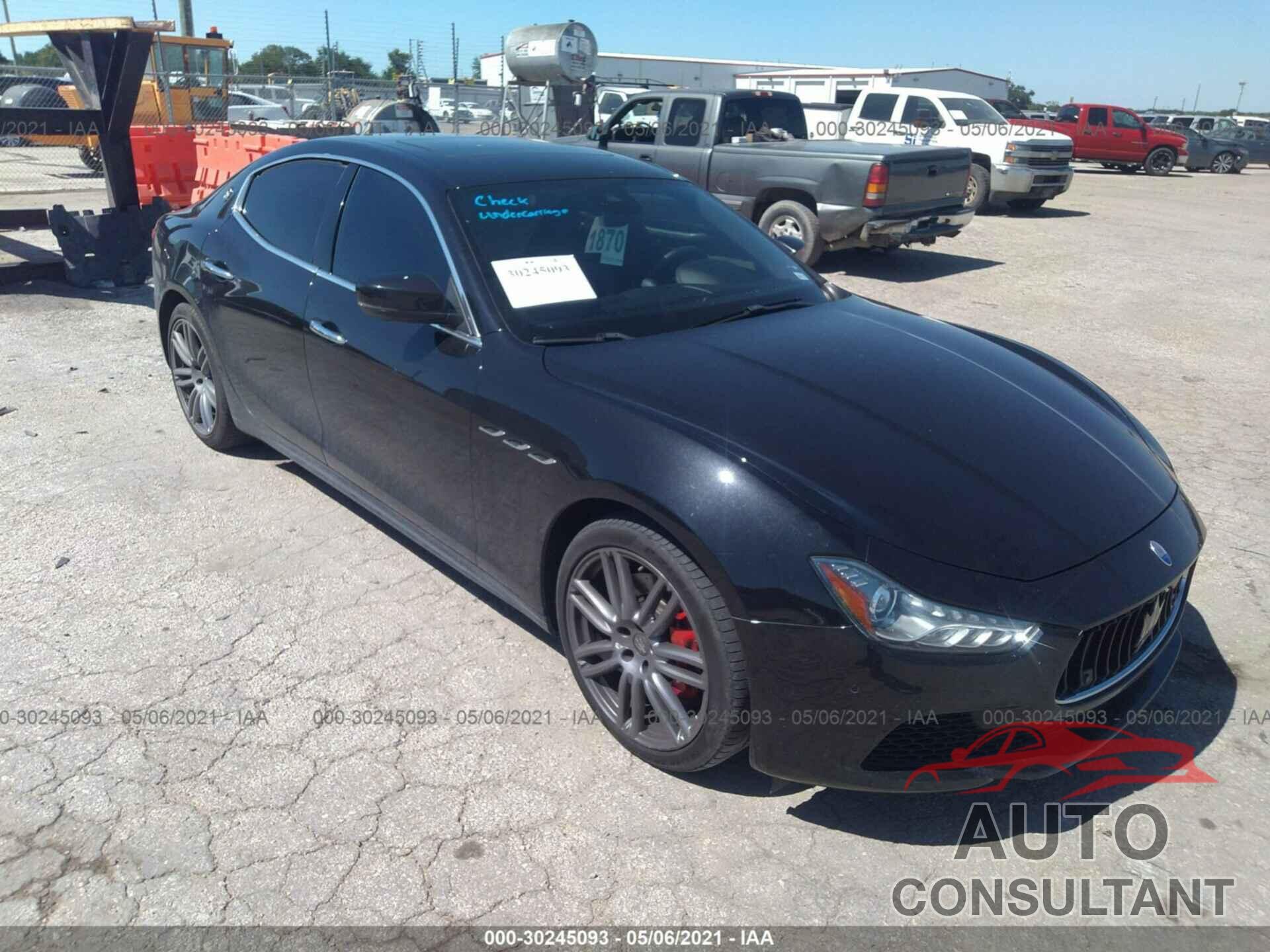 MASERATI GHIBLI 2017 - ZAM57RSA4H1213675