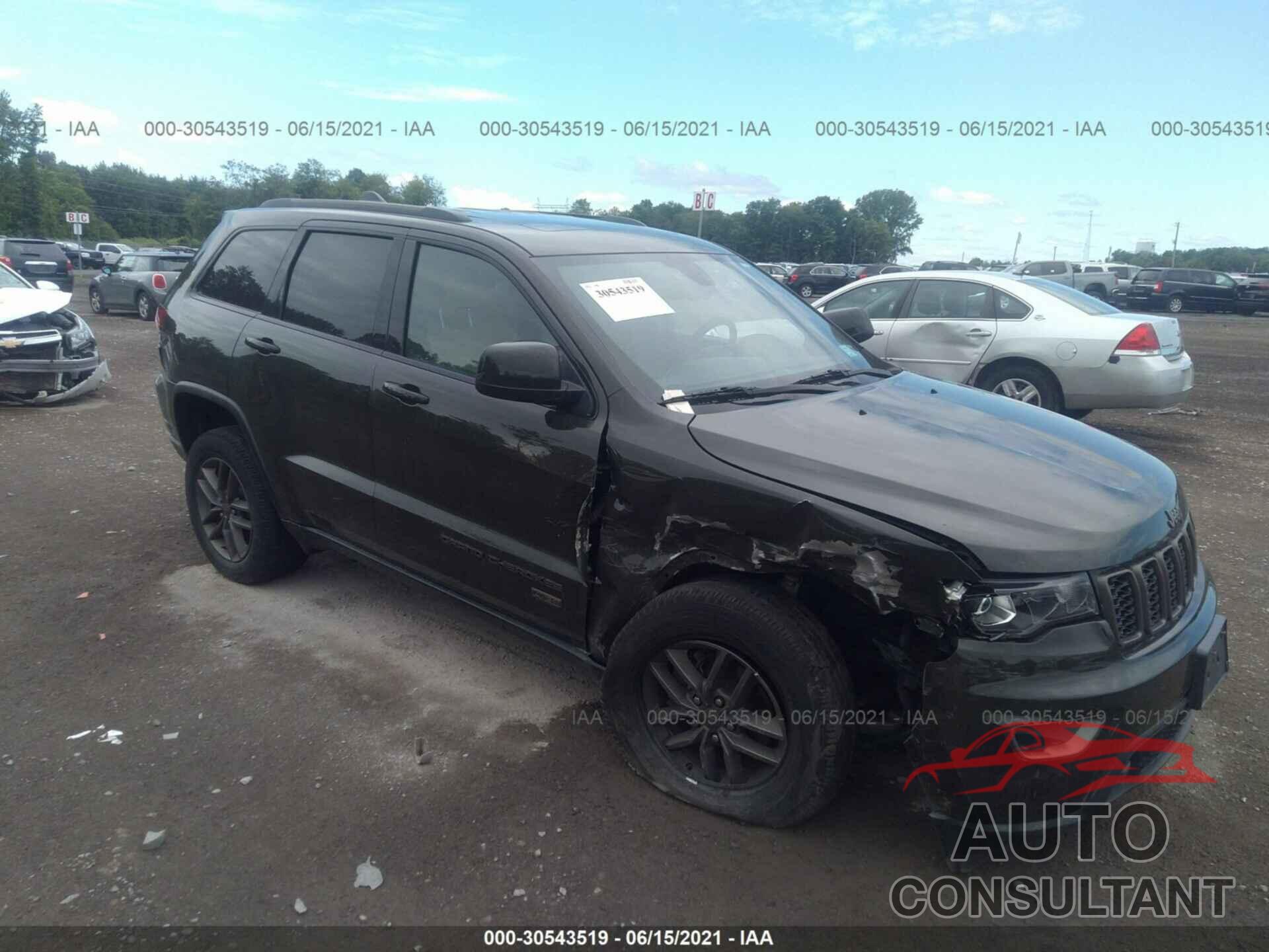 JEEP GRAND CHEROKEE 2016 - 1C4RJFAG9GC472256