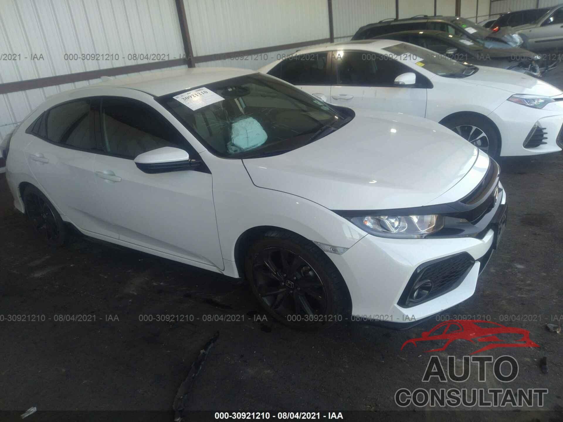HONDA CIVIC HATCHBACK 2017 - SHHFK7H42HU231241