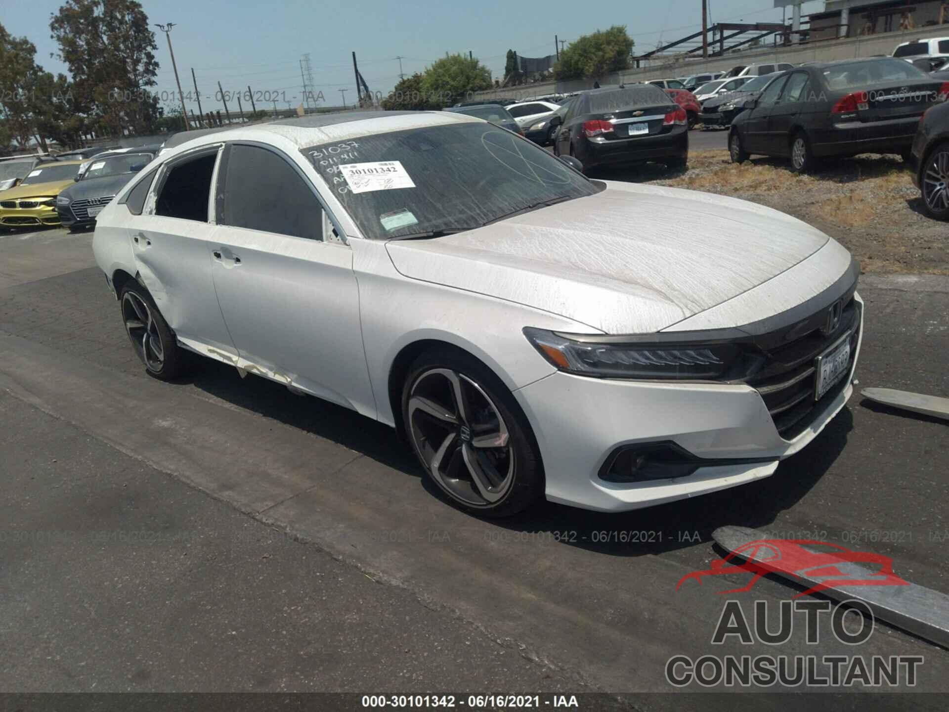 HONDA ACCORD SEDAN 2021 - 1HGCV2F37MA007038