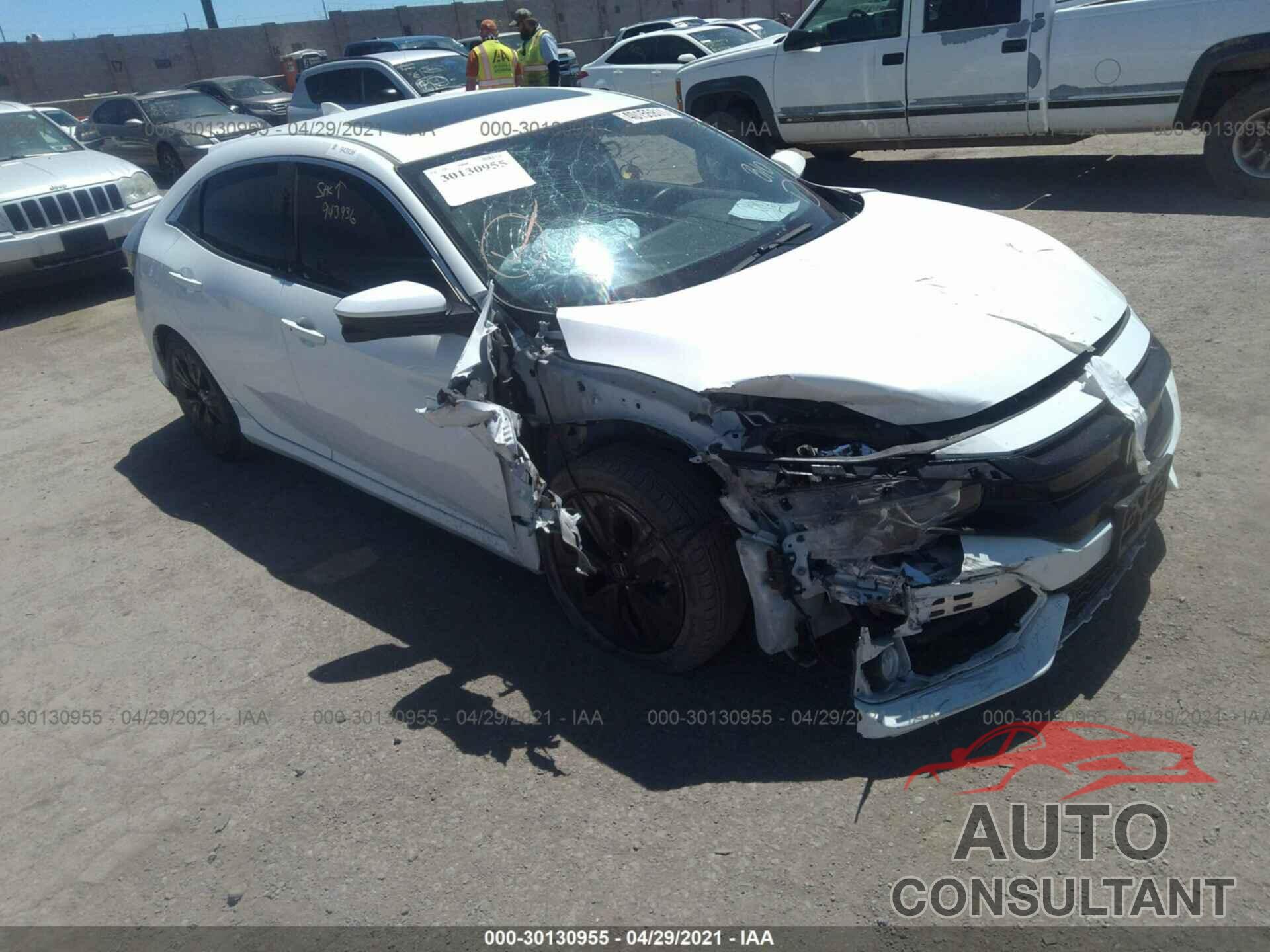 HONDA CIVIC HATCHBACK 2018 - SHHFK7H75JU417906