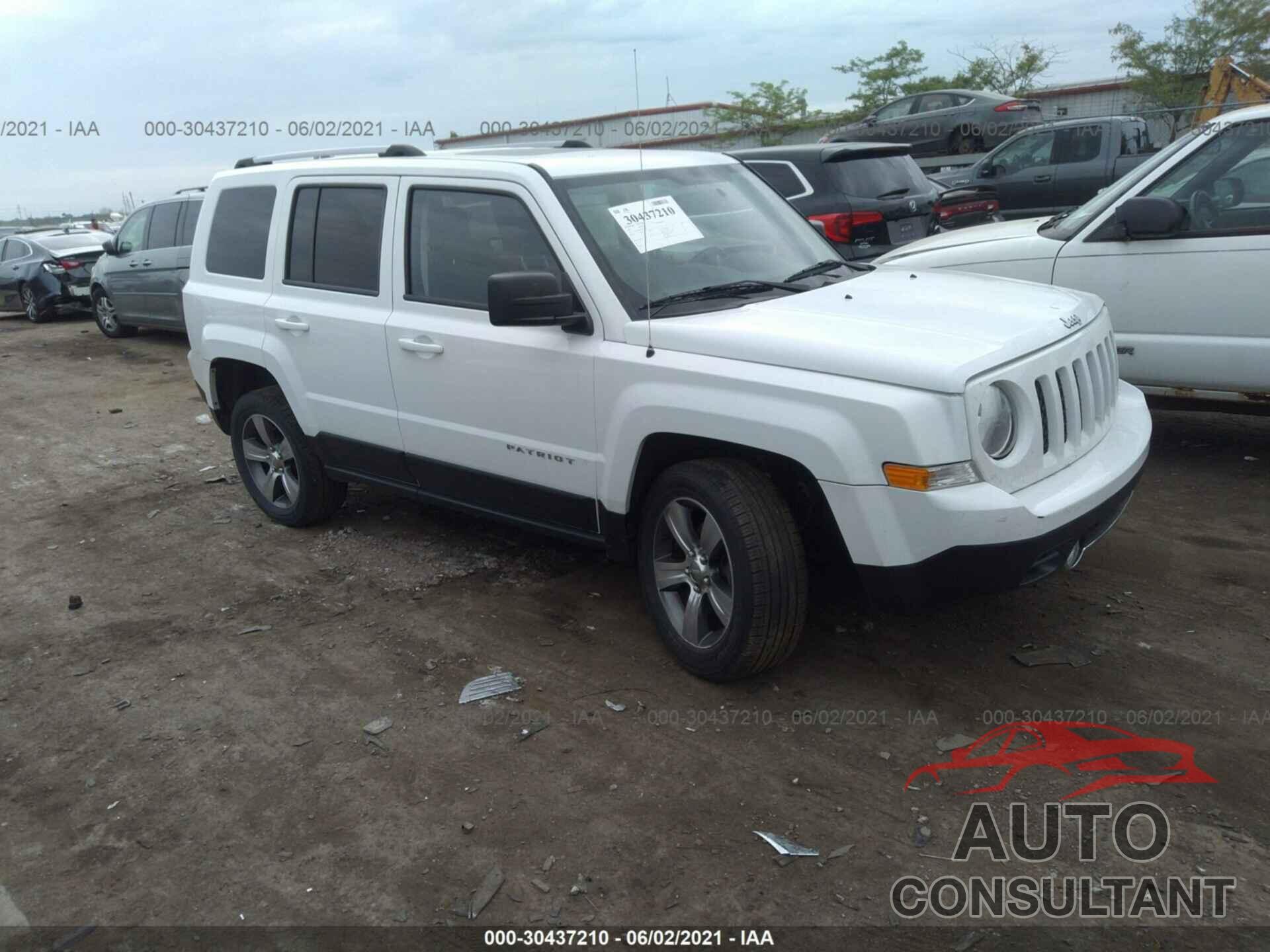 JEEP PATRIOT 2017 - 1C4NJRFB1HD172381