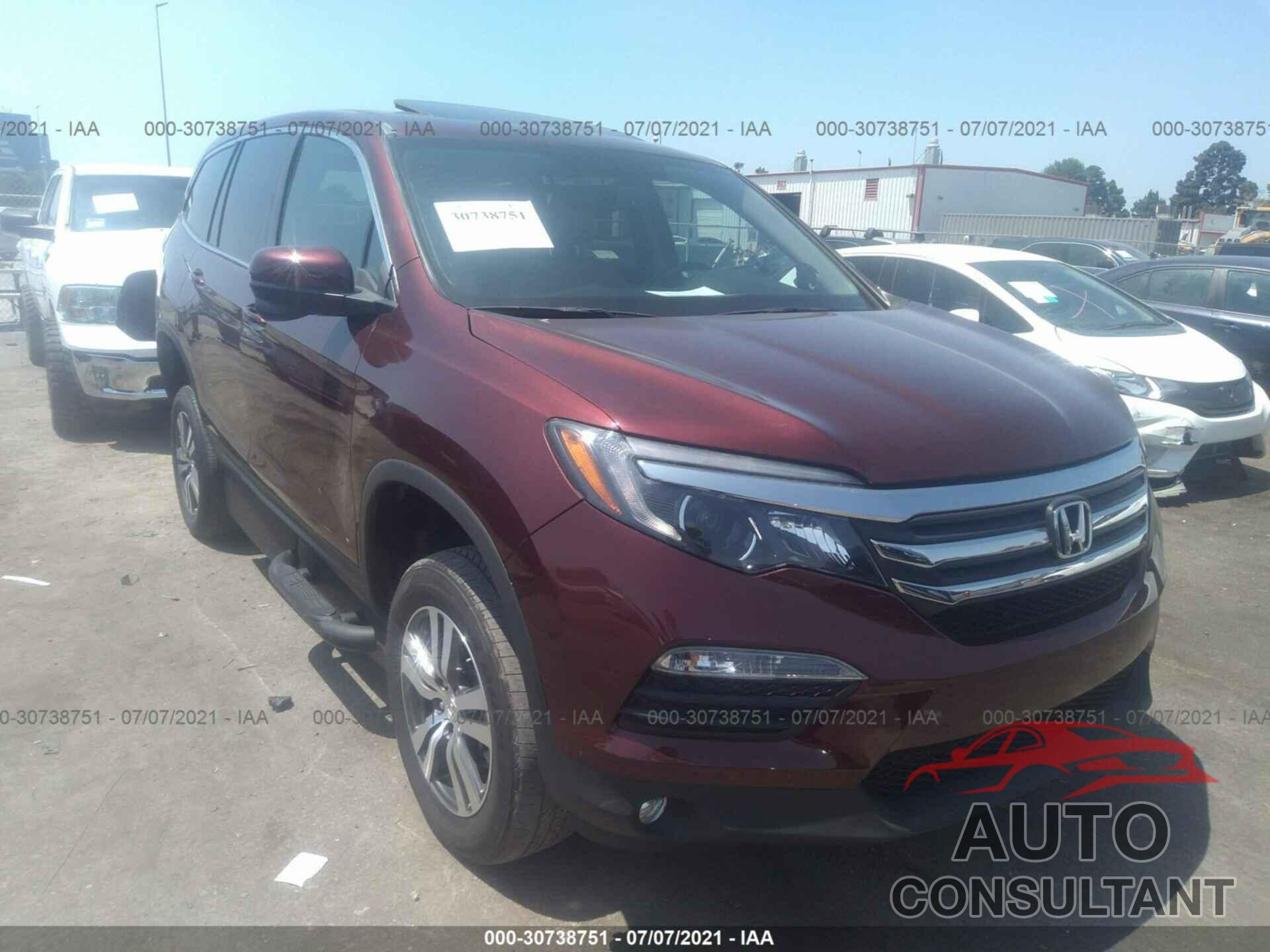 HONDA PILOT 2018 - 5FNYF5H56JB018052