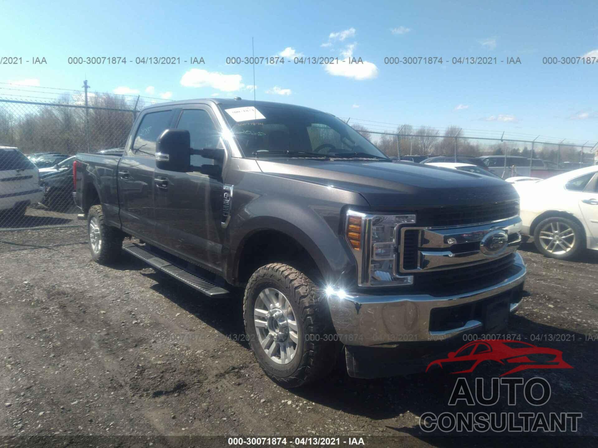 FORD SUPER DUTY F-250 SRW 2019 - 1FT7W2B6XKEF51309