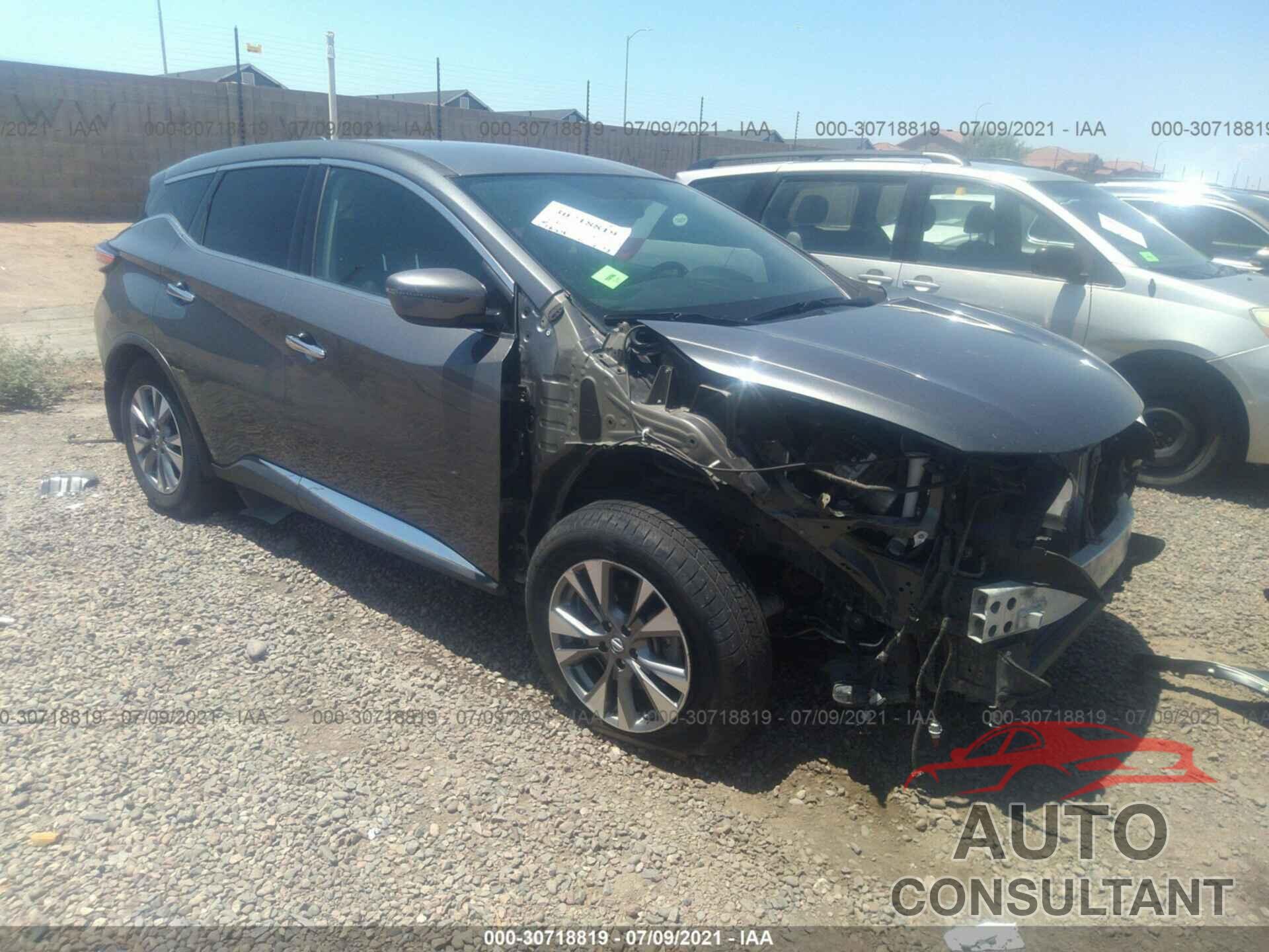 NISSAN MURANO 2017 - 5N1AZ2MG7HN197532