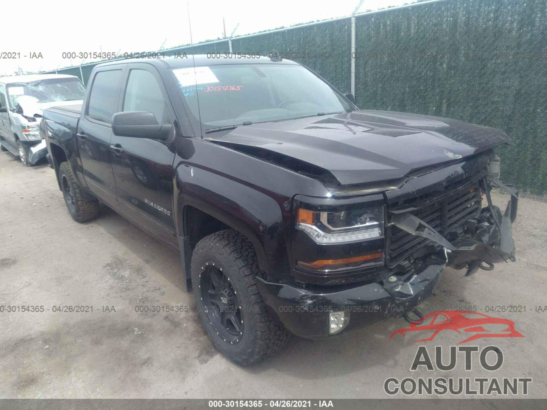 CHEVROLET SILVERADO 1500 2018 - 3GCUKREC0JG637910