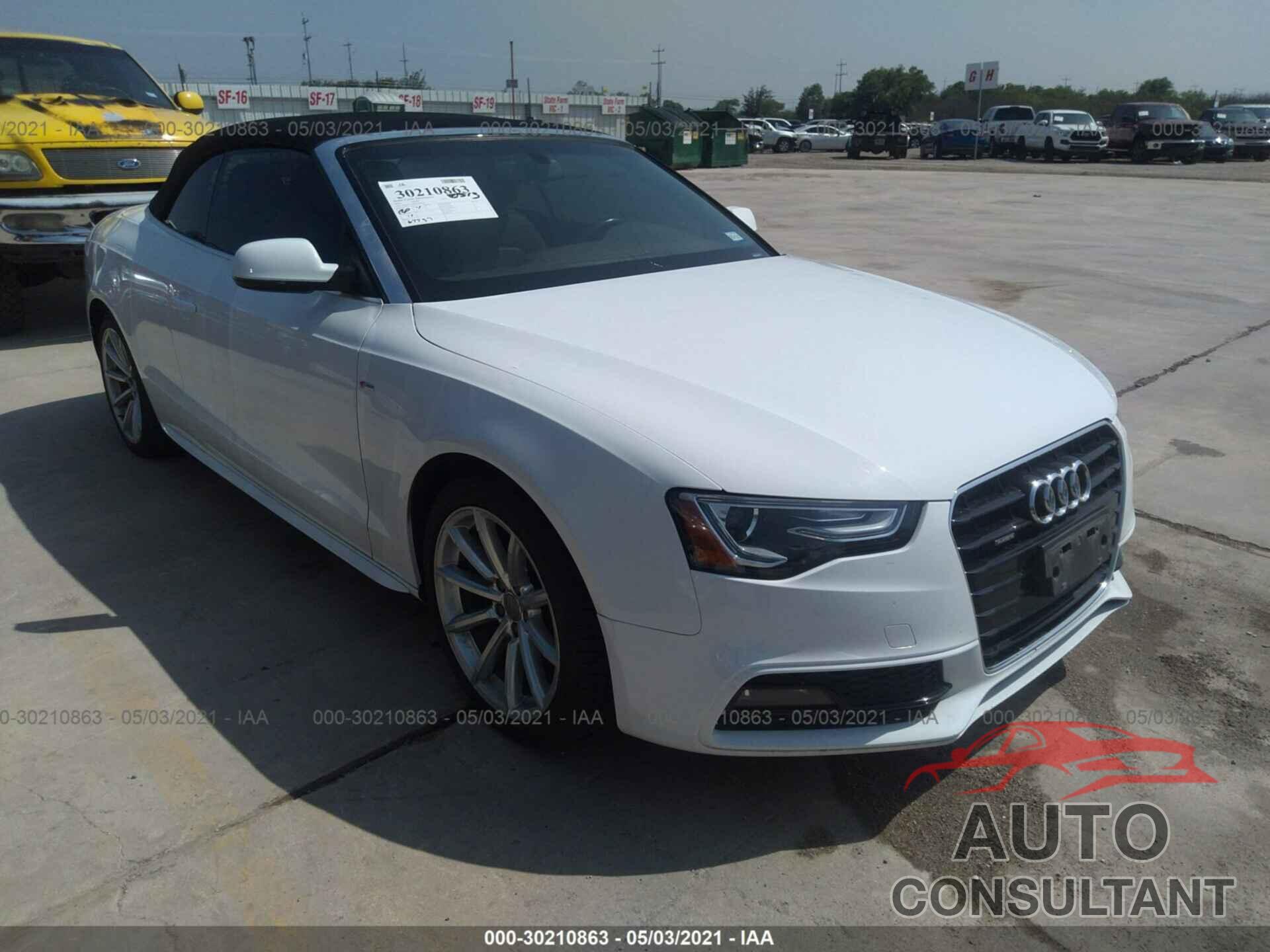 AUDI A5 2016 - WAUD2AFH0GN006194