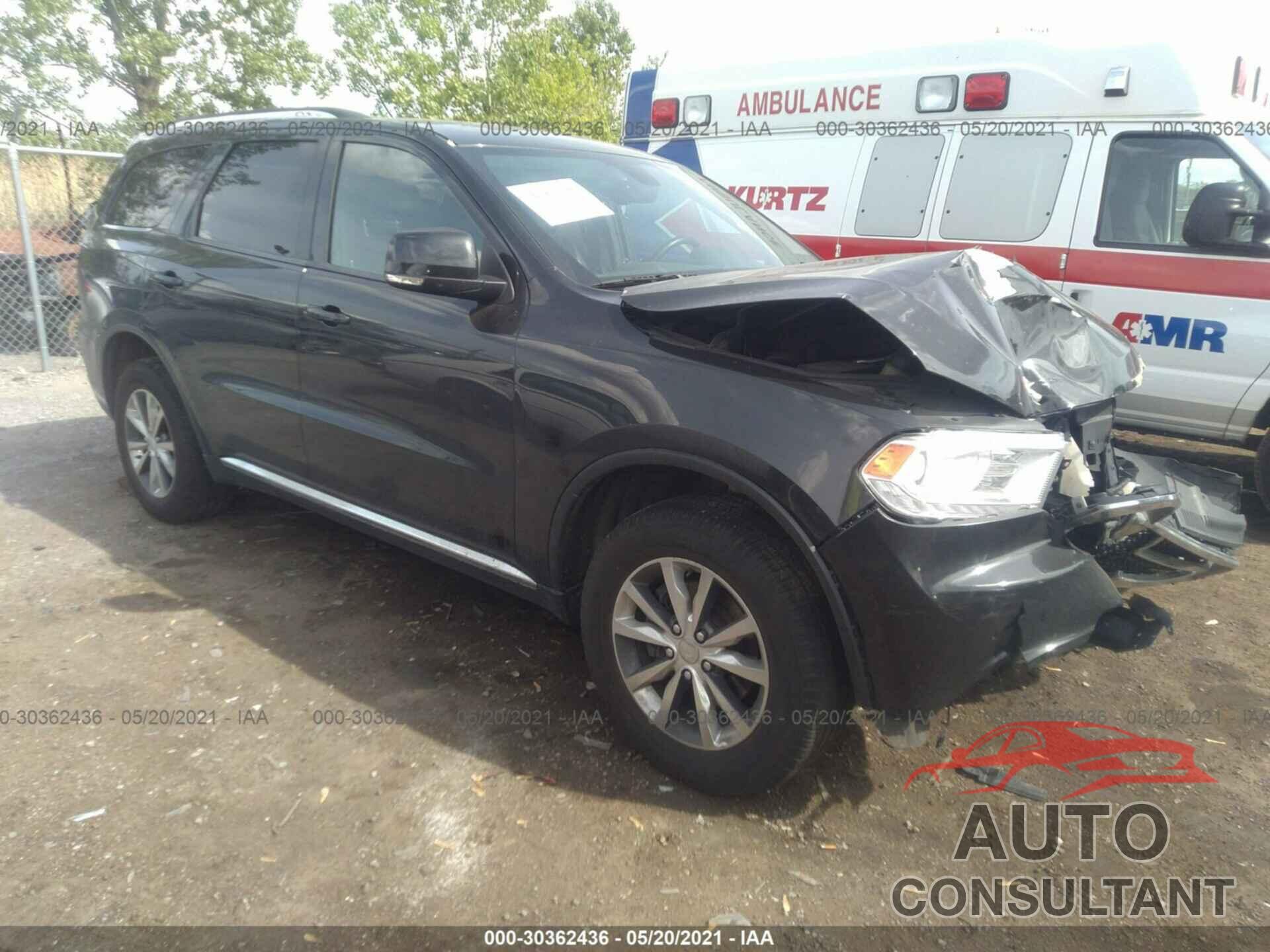 DODGE DURANGO 2016 - 1C4RDJDG4GC362270