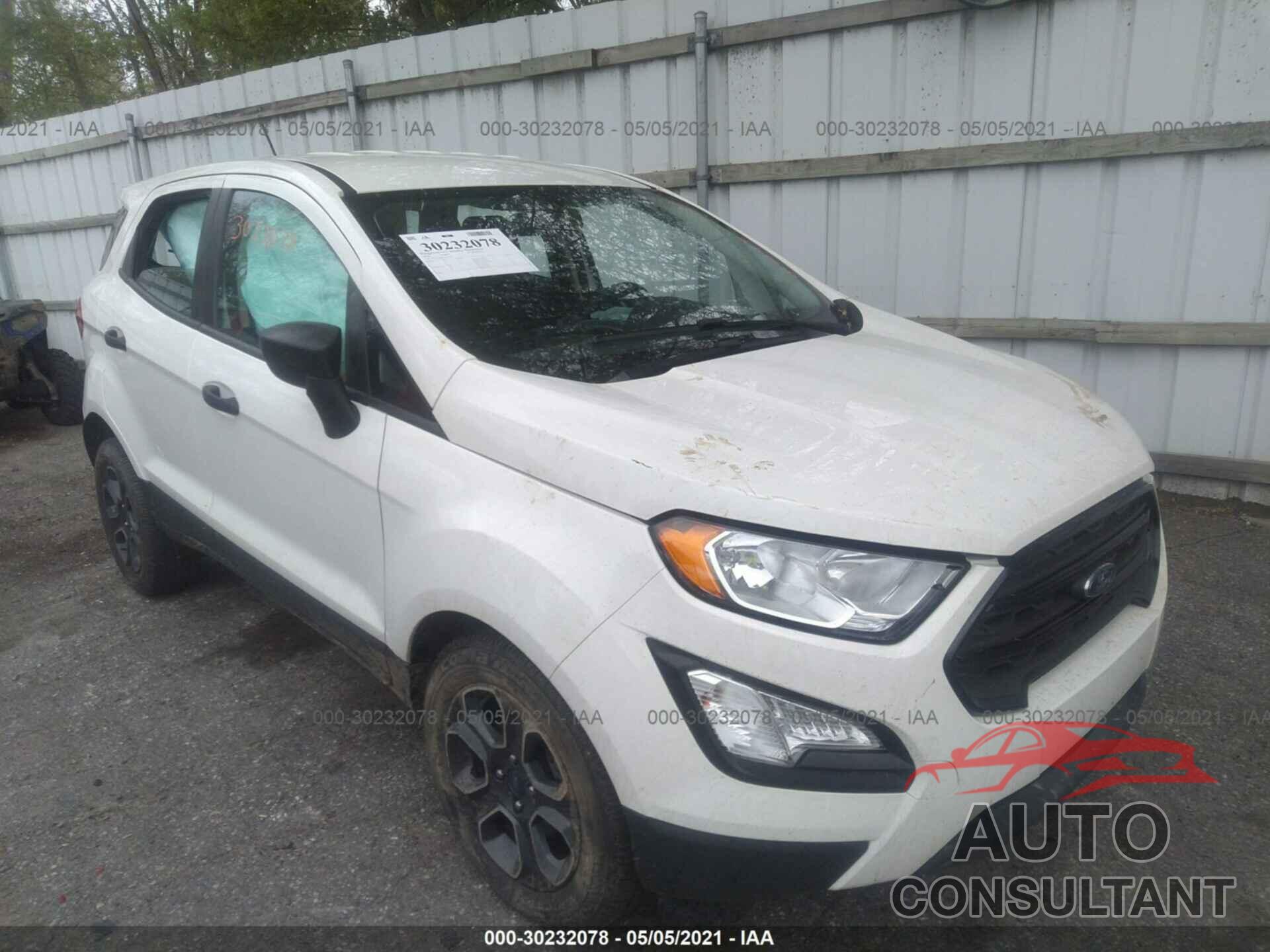 FORD ECOSPORT 2018 - MAJ3P1RE1JC185713