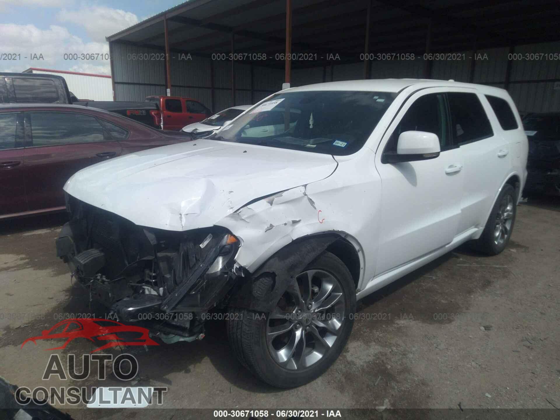 DODGE DURANGO 2019 - 1C4RDHDG9KC647337
