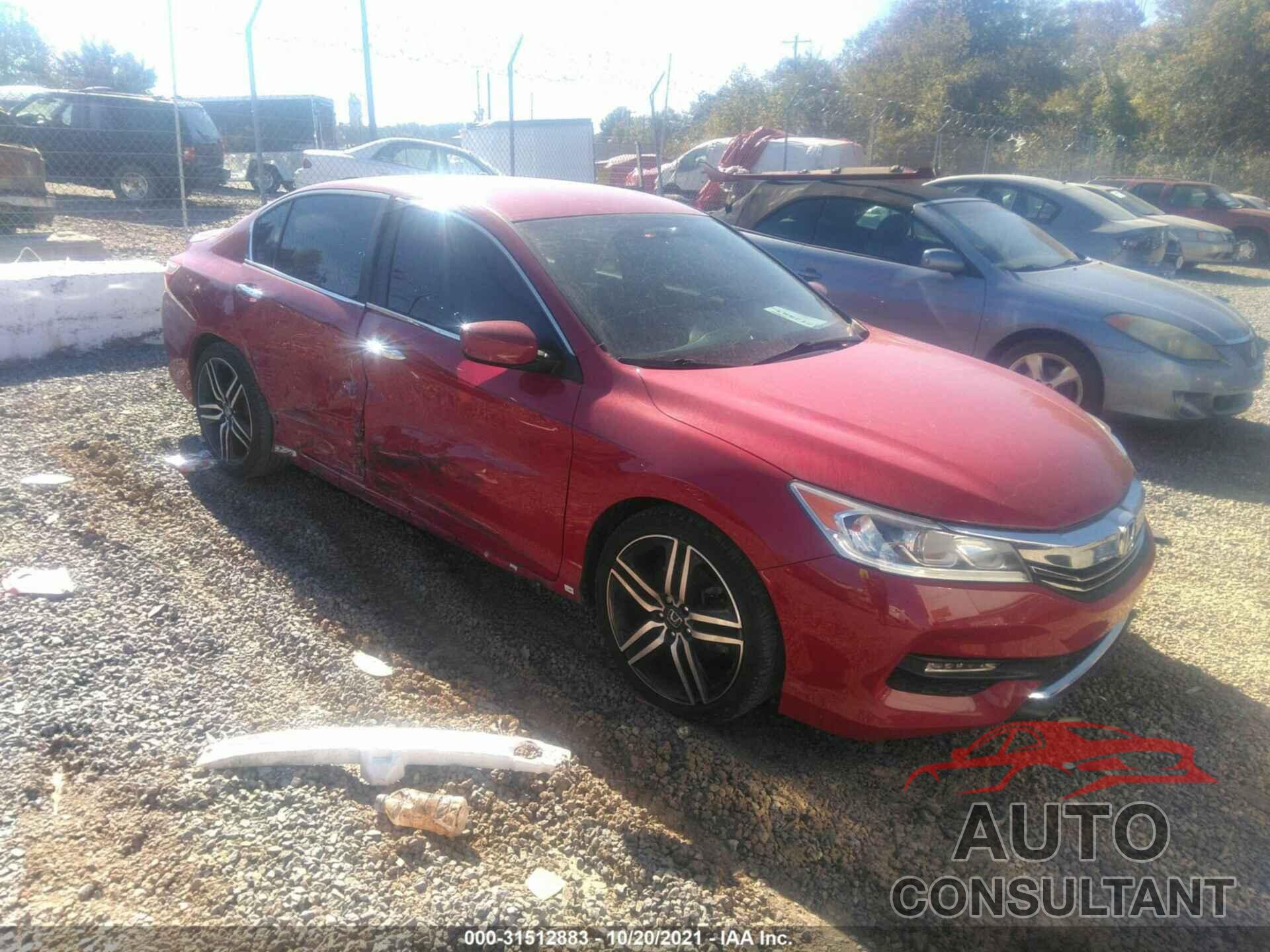 HONDA ACCORD SEDAN 2016 - 1HGCR2F56GA046102
