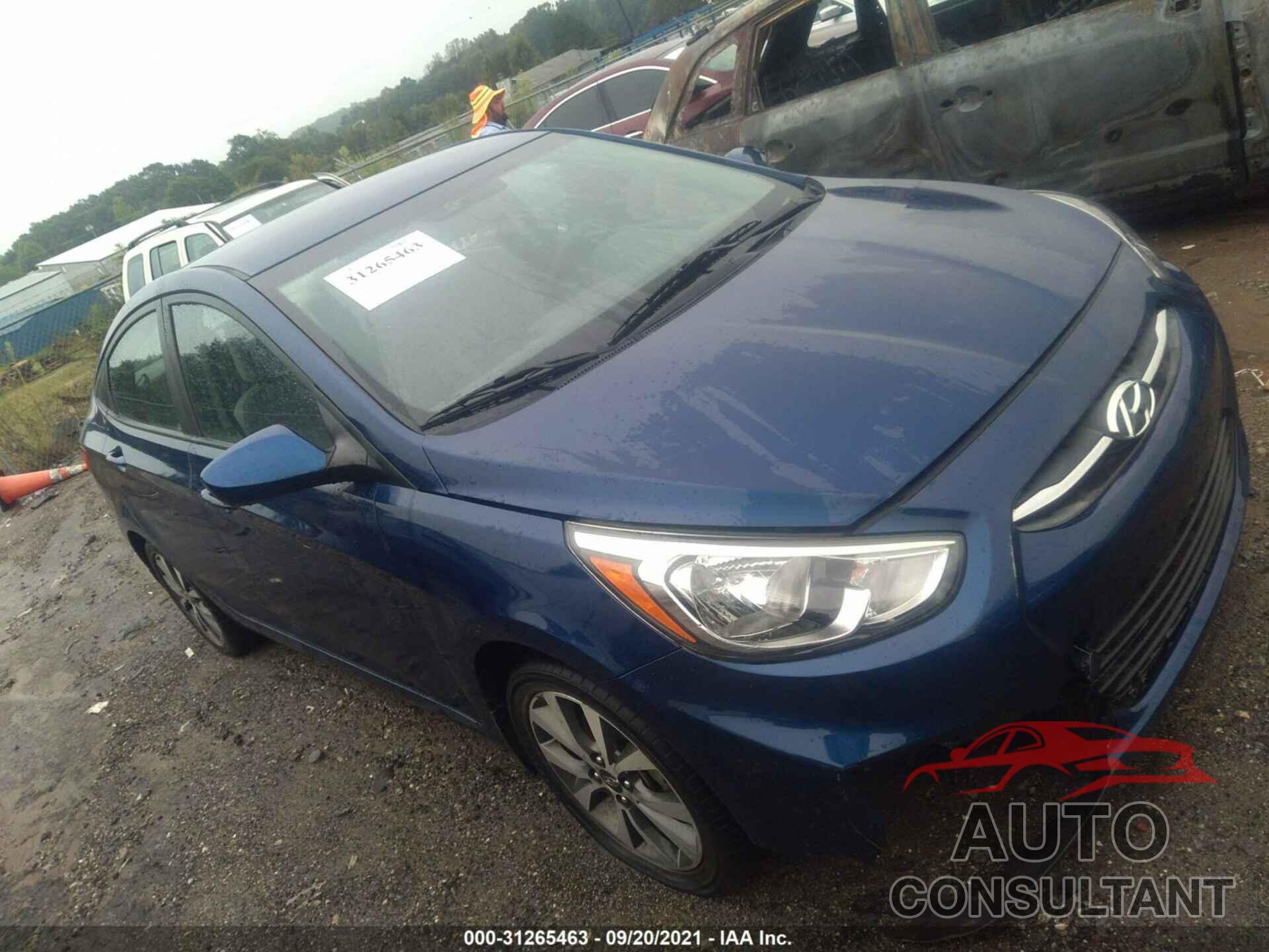 HYUNDAI ACCENT 2017 - KMHCT4AEXHU331691