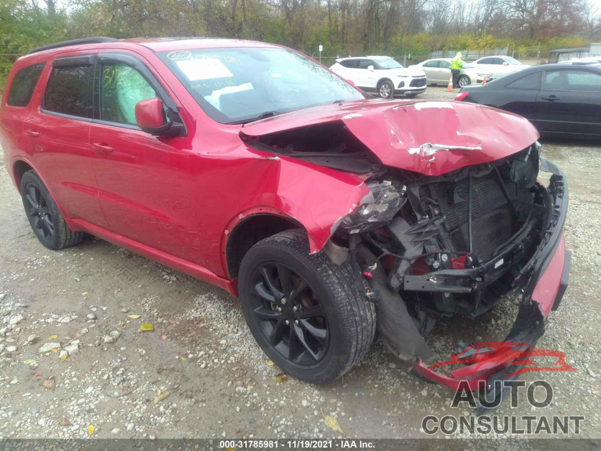 DODGE DURANGO 2017 - 1C4RDJDG4HC780989