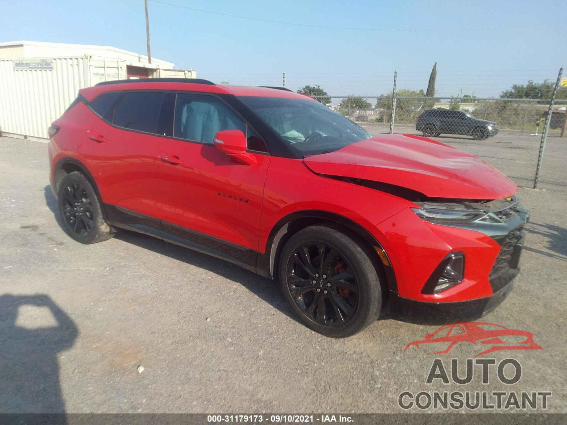 CHEVROLET BLAZER 2019 - 3GNKBERS4KS679259