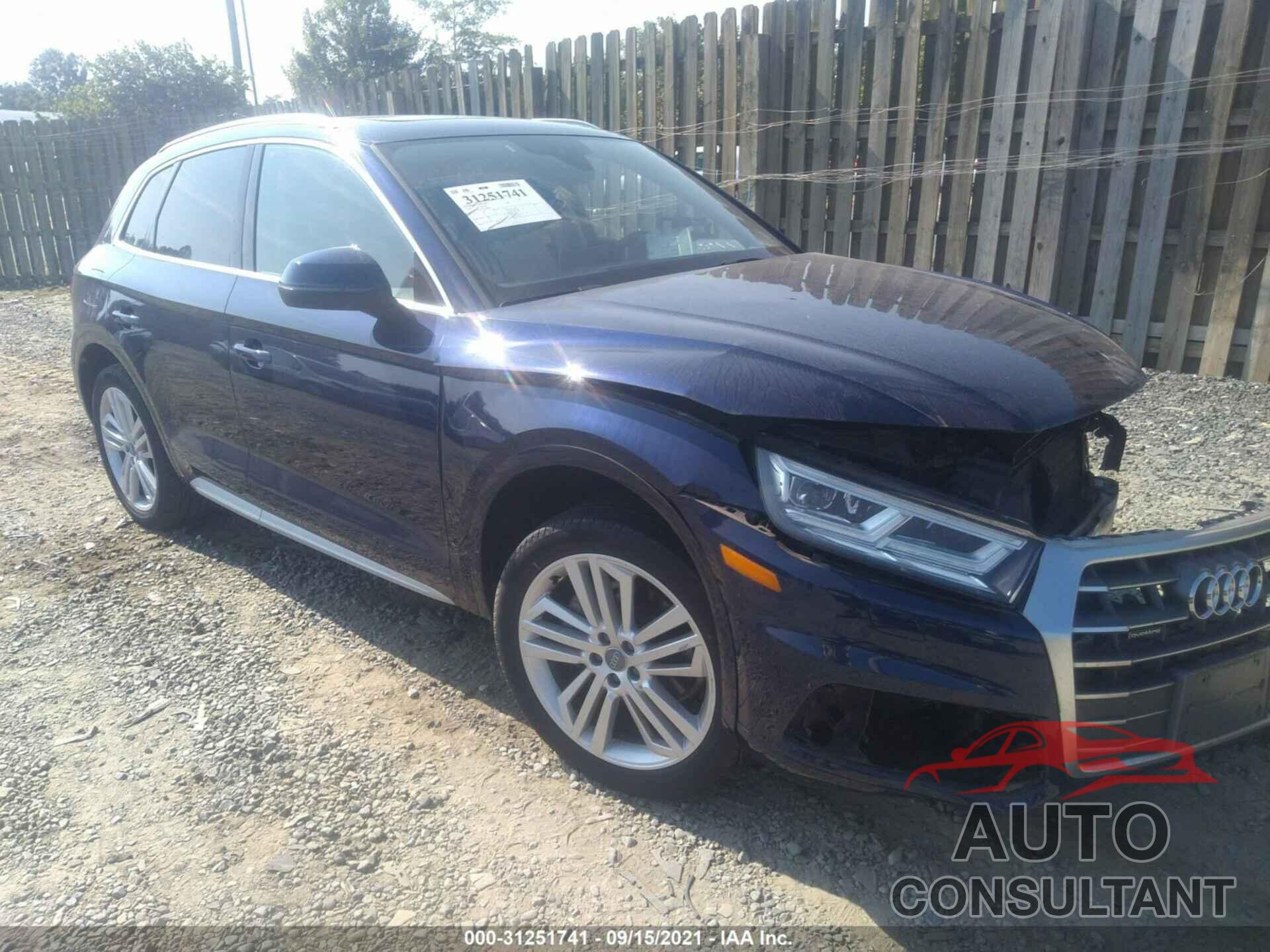 AUDI Q5 2018 - WA1BNAFY0J2008855