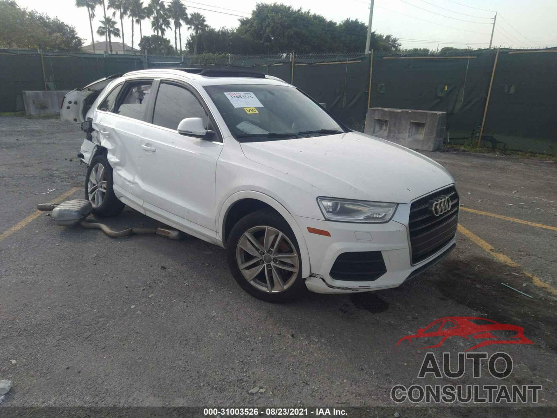 AUDI Q3 2016 - WA1BFCFS6GR001106