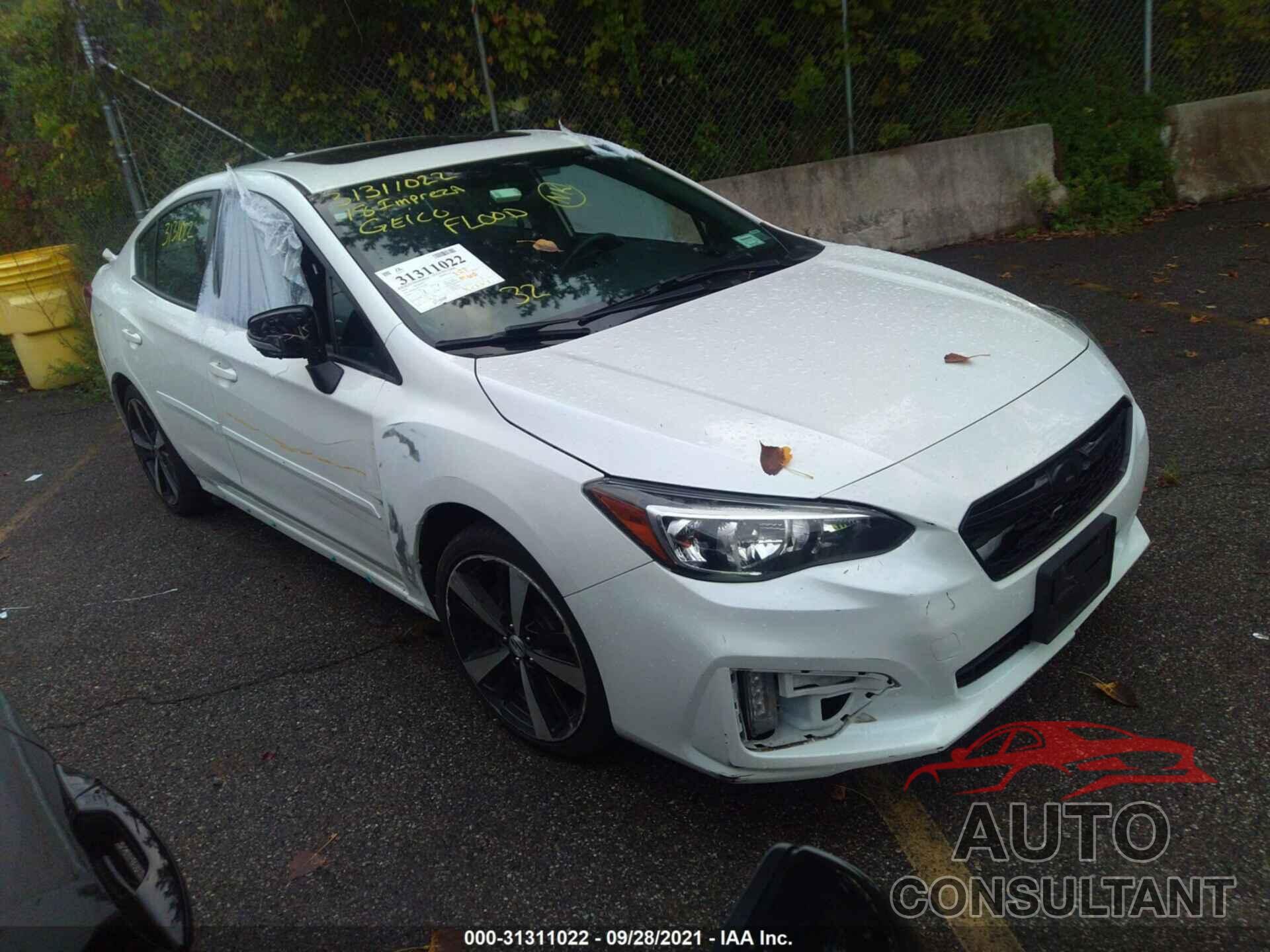 SUBARU IMPREZA 2018 - 4S3GKAL65J3612998