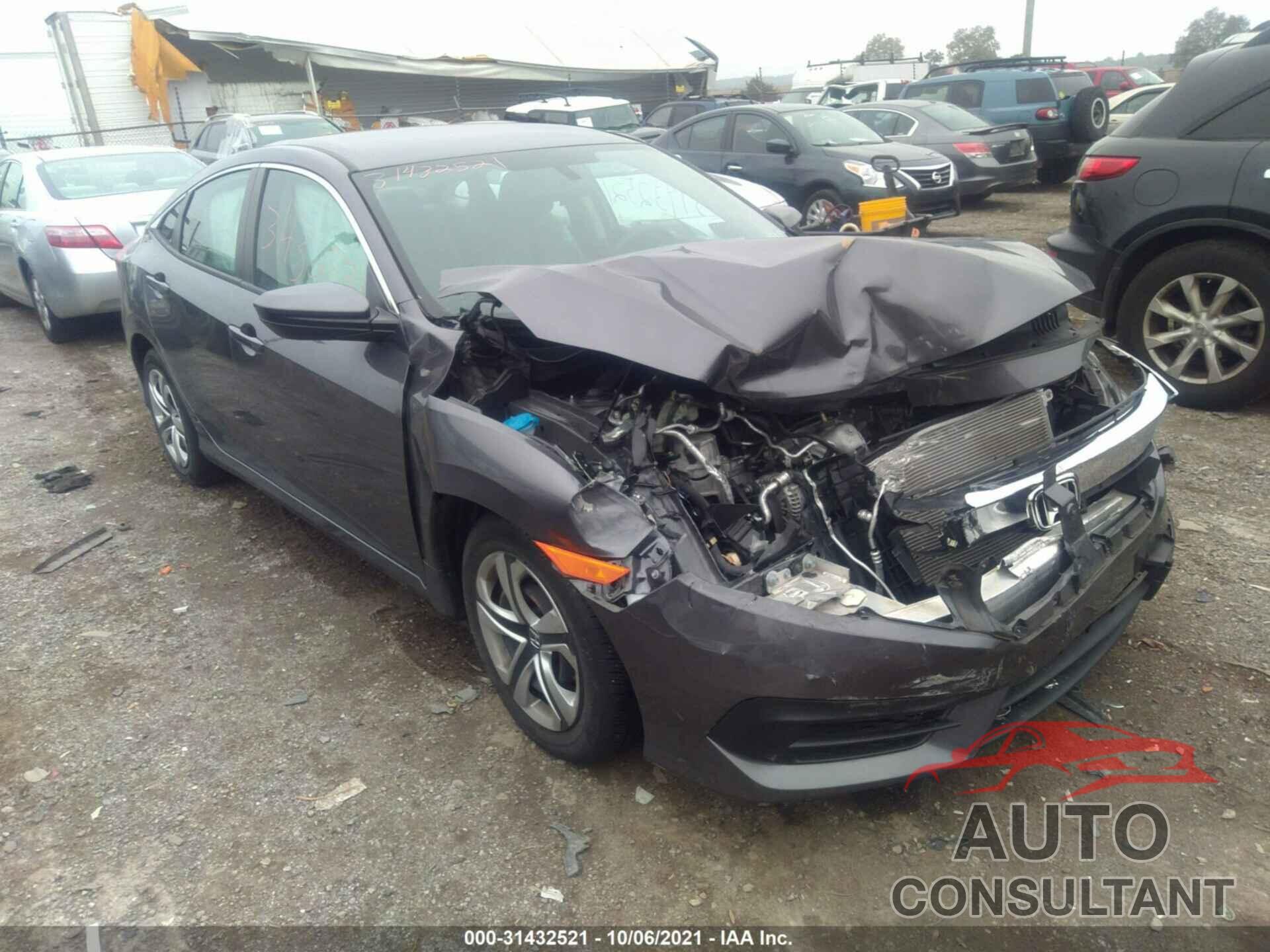 HONDA CIVIC SEDAN 2018 - 2HGFC2F50JH537272