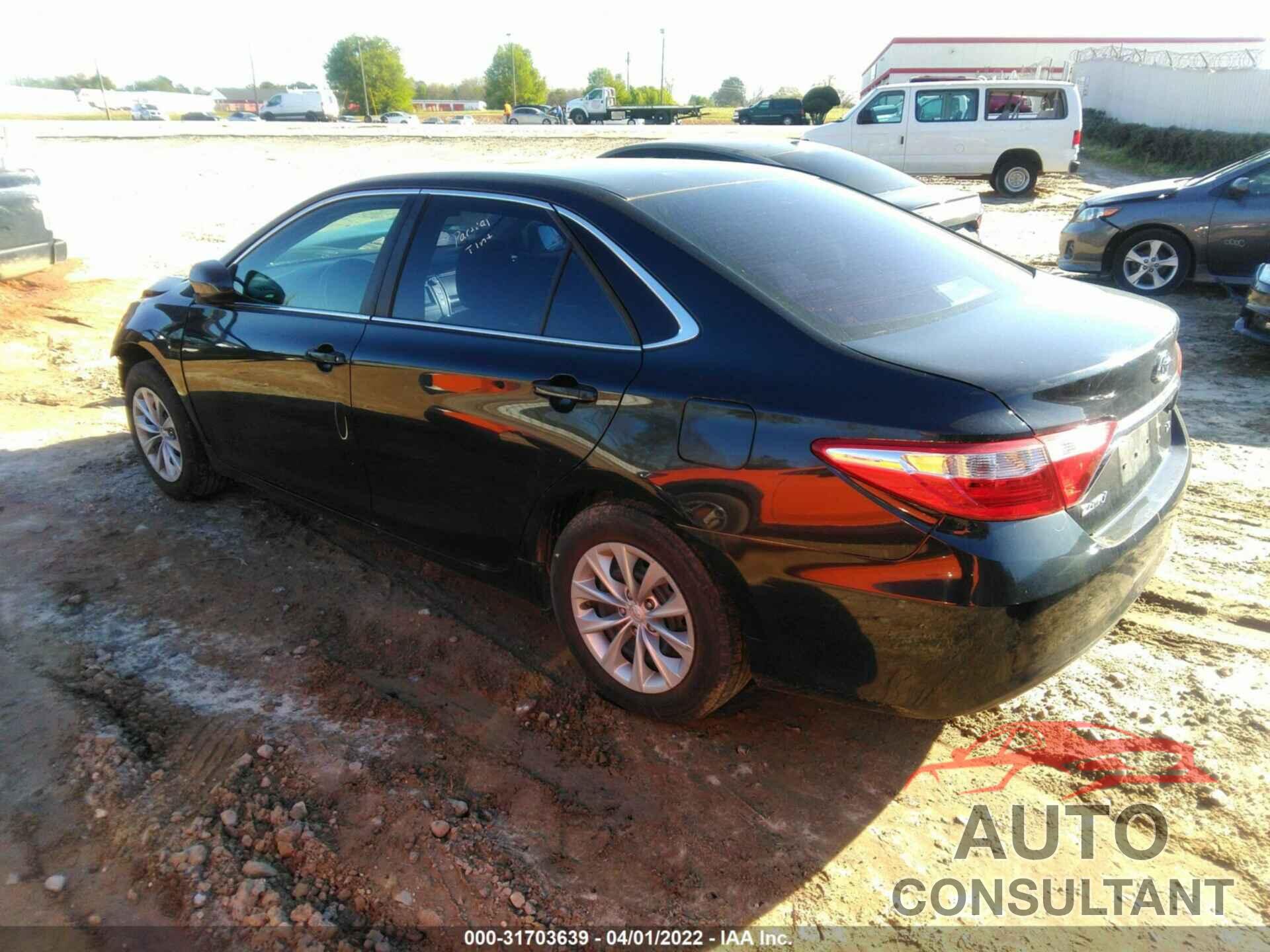 TOYOTA CAMRY 2016 - 4T4BF1FK5GR549347