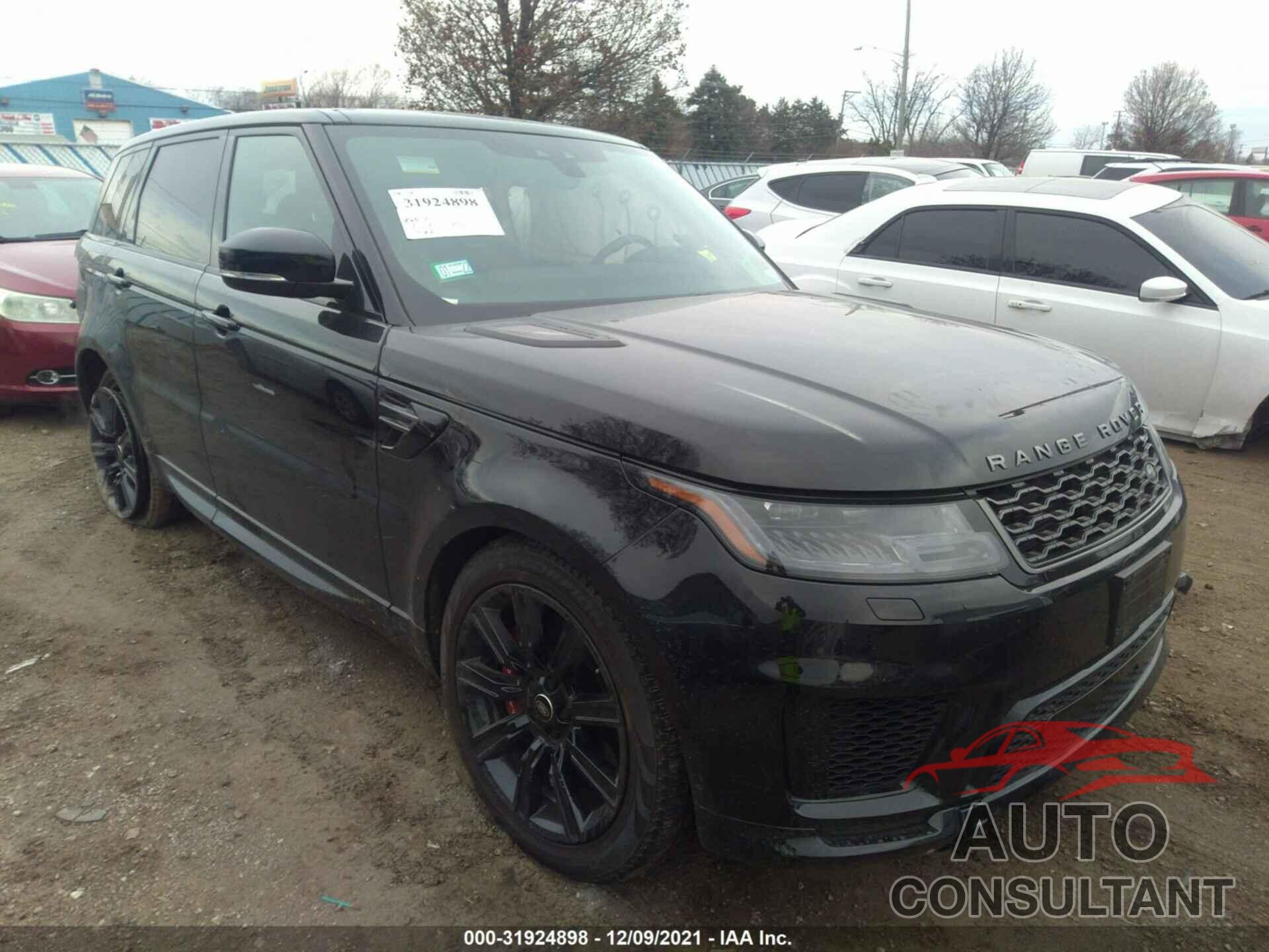 LAND ROVER RANGE ROVER SPORT 2019 - SALWR2RE4KA844297