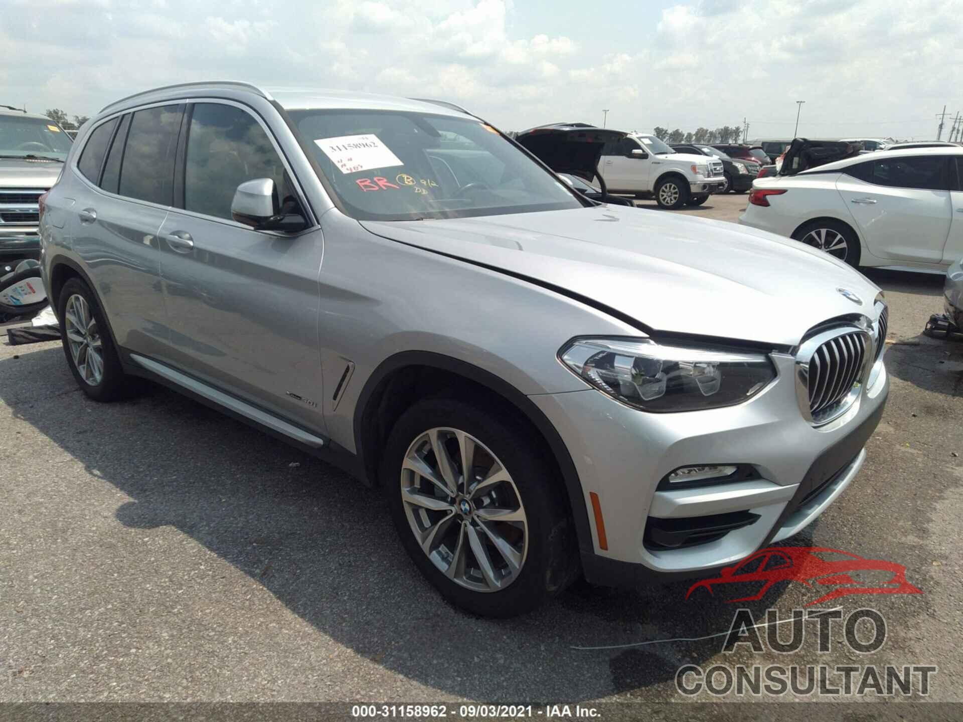 BMW X3 2018 - 5UXTR9C50JLD60515