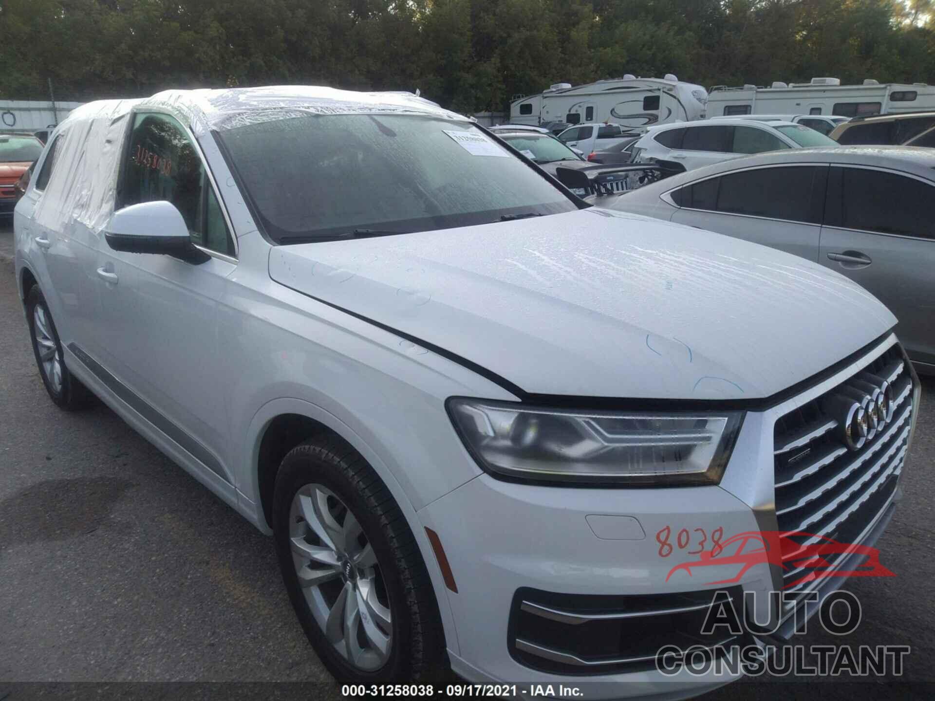 AUDI Q7 2017 - WA1AAAF74HD020939