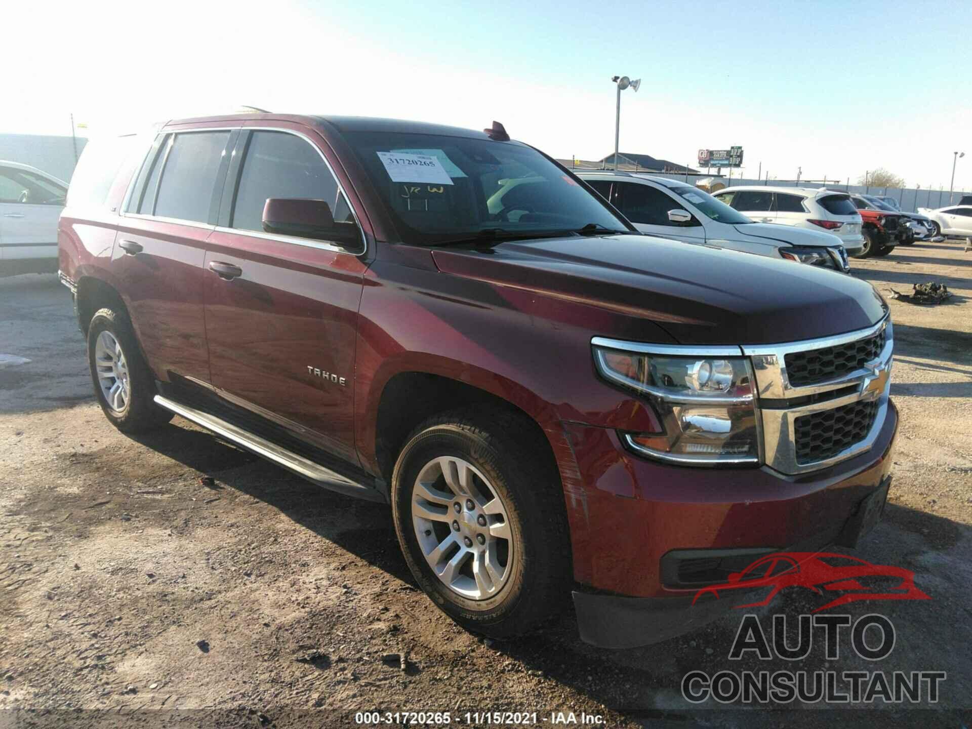 CHEVROLET TAHOE 2016 - 1GNSCBKC6GR223773