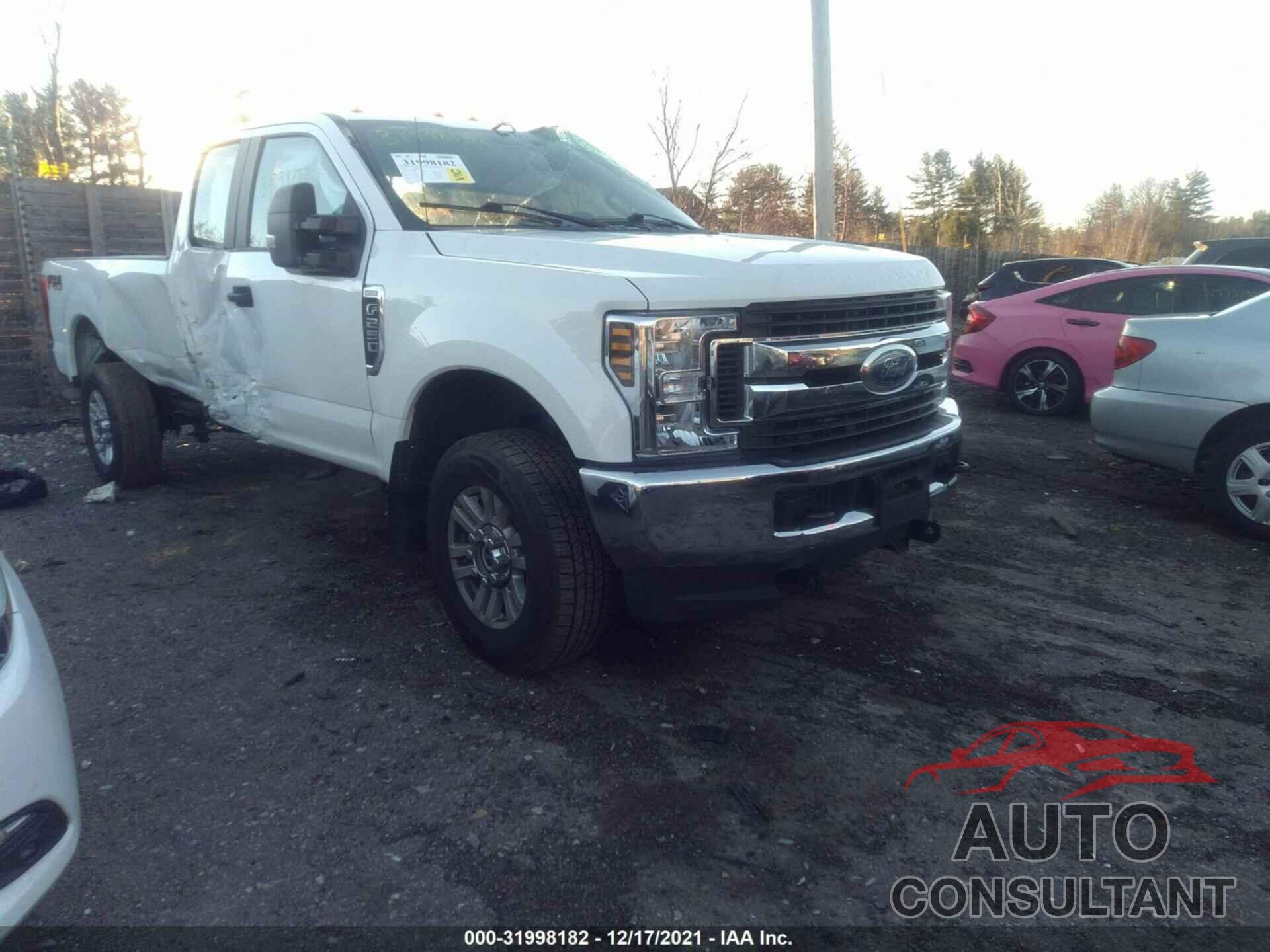 FORD SUPER DUTY F-250 SRW 2019 - 1FT7X2B65KED33789