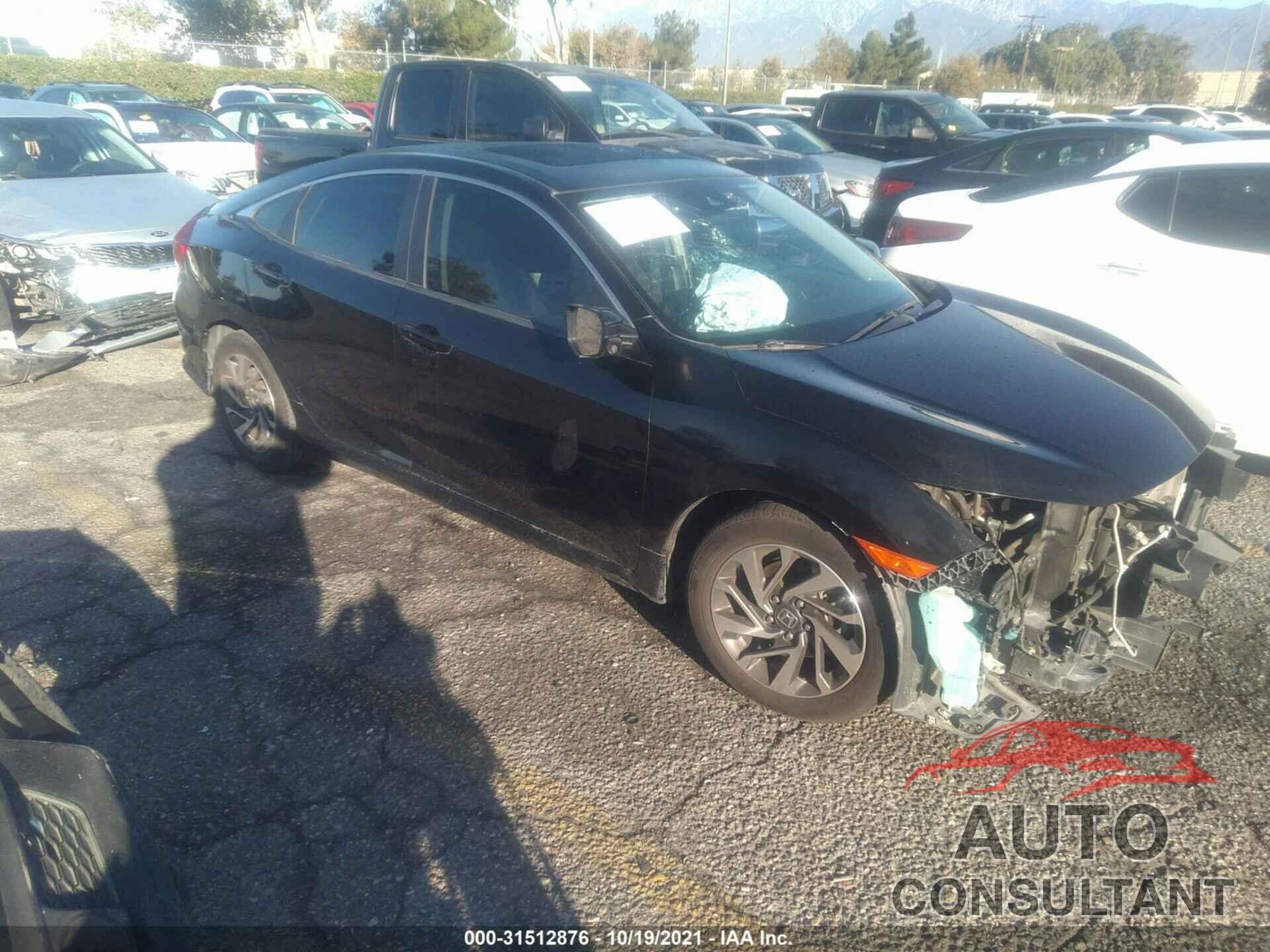 HONDA CIVIC SEDAN 2016 - 2HGFC2F85GH573557