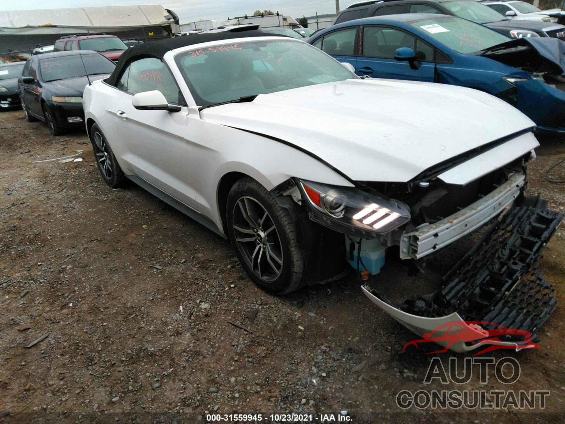 FORD MUSTANG 2017 - 1FATP8UH5H5334360