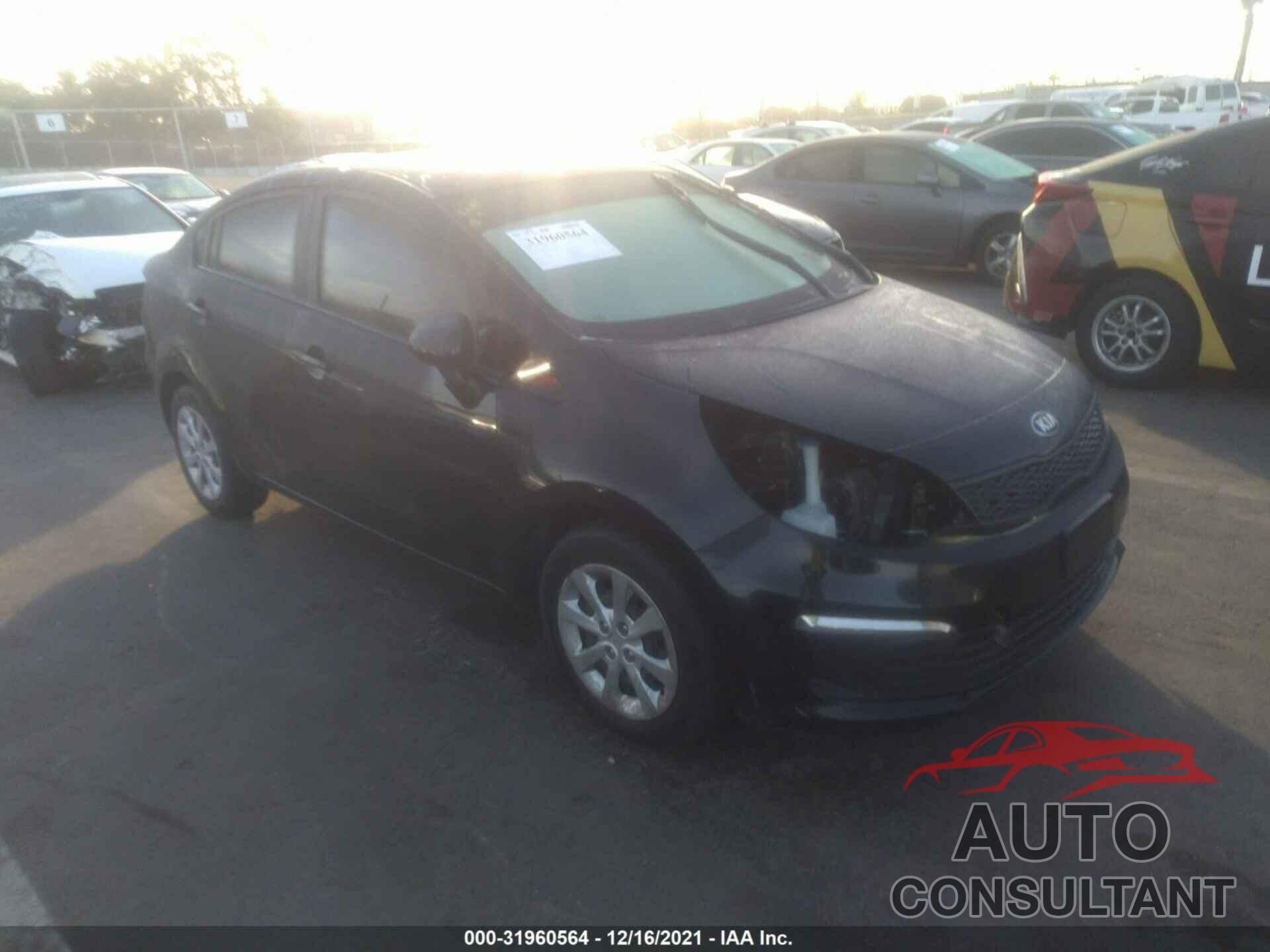 KIA RIO 2017 - KNADM4A39H6112243
