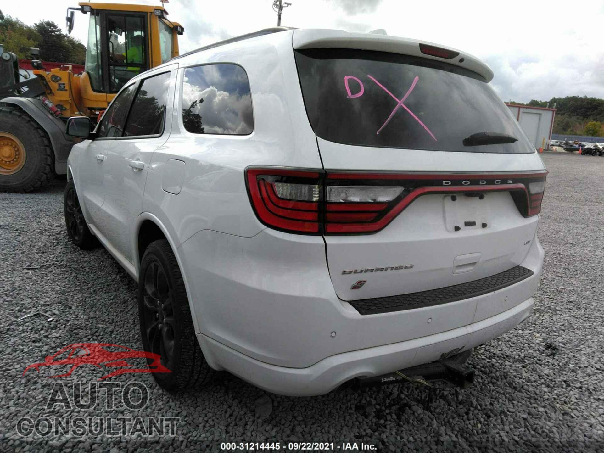 DODGE DURANGO 2019 - 1C4RDJDGXKC821570